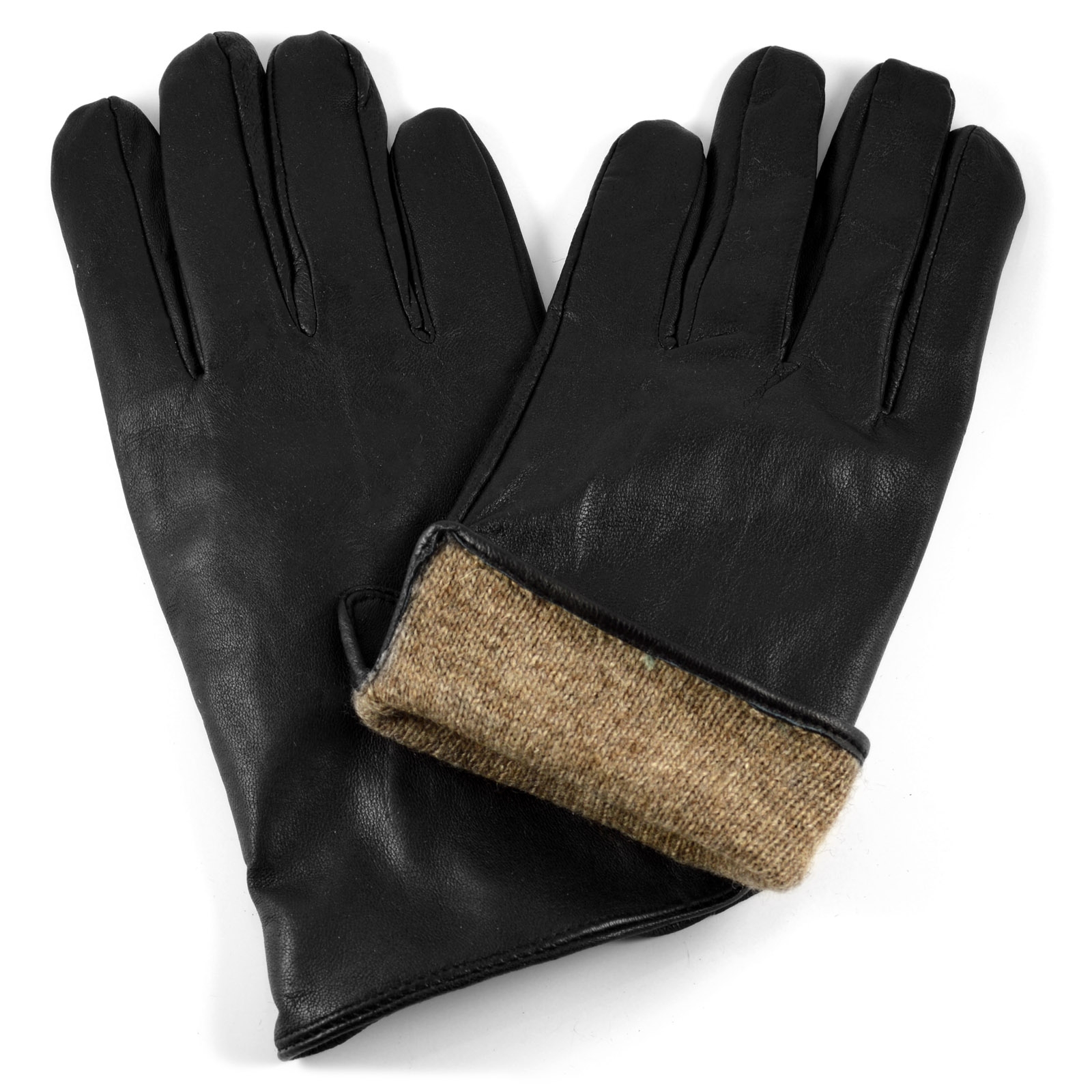 Mustat Ramada-nahkakäsineet - 2