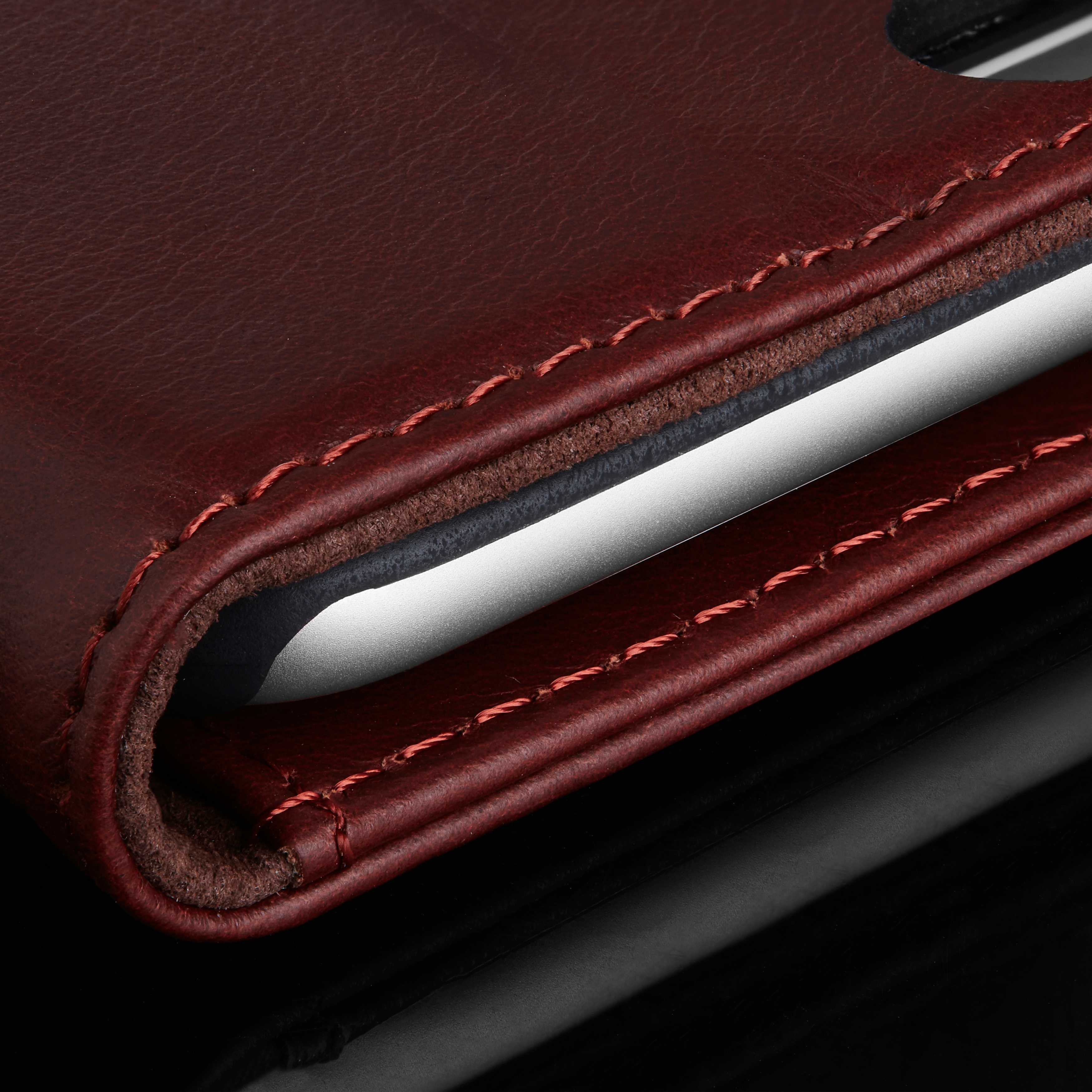 iPhone 6 Braune Lederhülle - 5