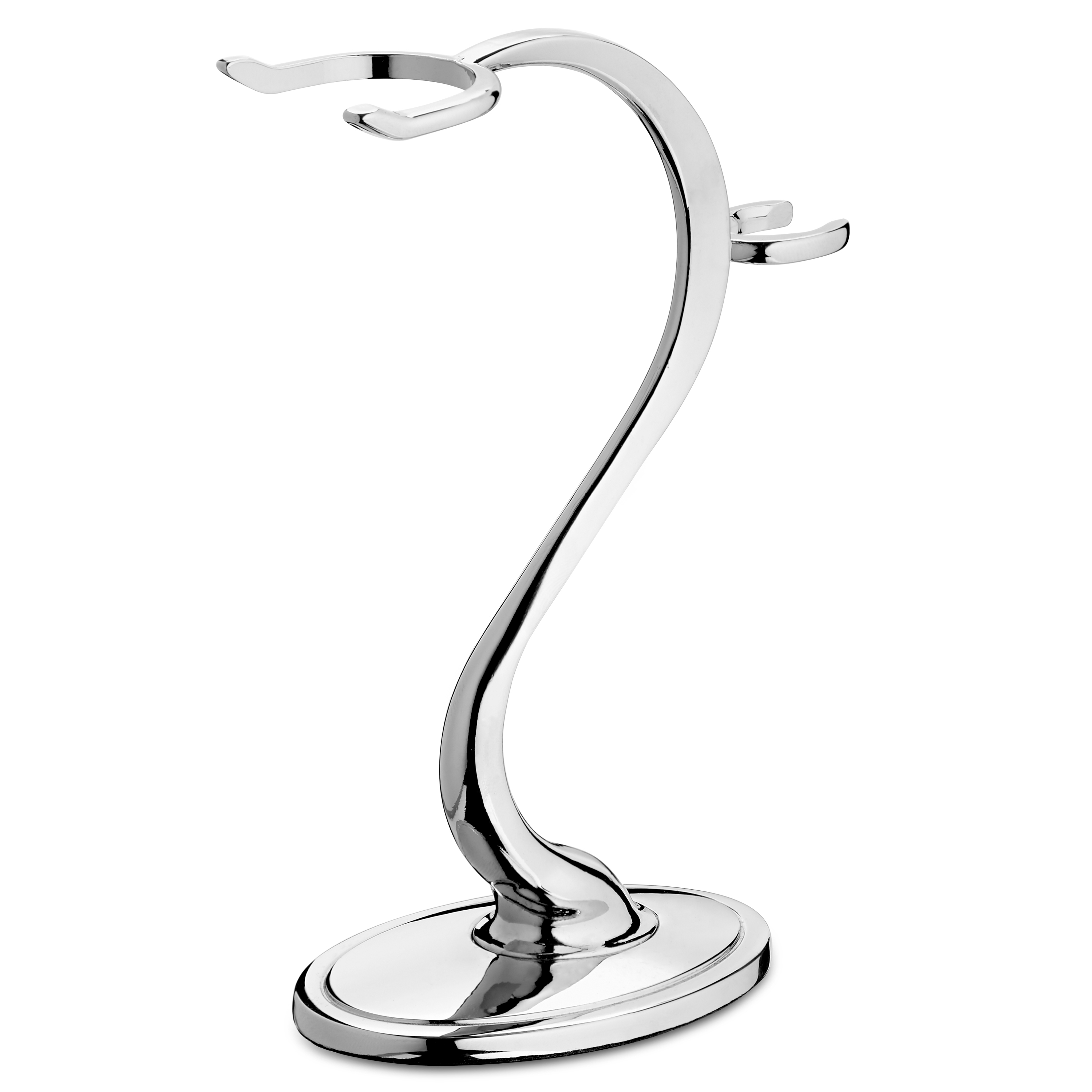 Zilverkleurige S-vormige Scheerstandaard - 1
