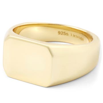 Pozlacený prsten ze stříbra 925 Josiah 