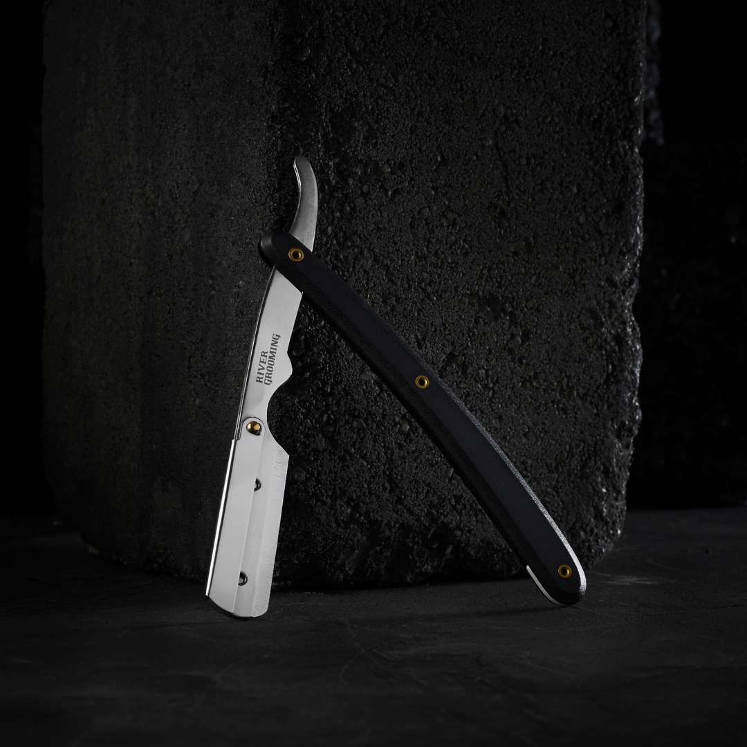 Elegant Black Straight Razor For Disposable Blades | In stock! | River ...