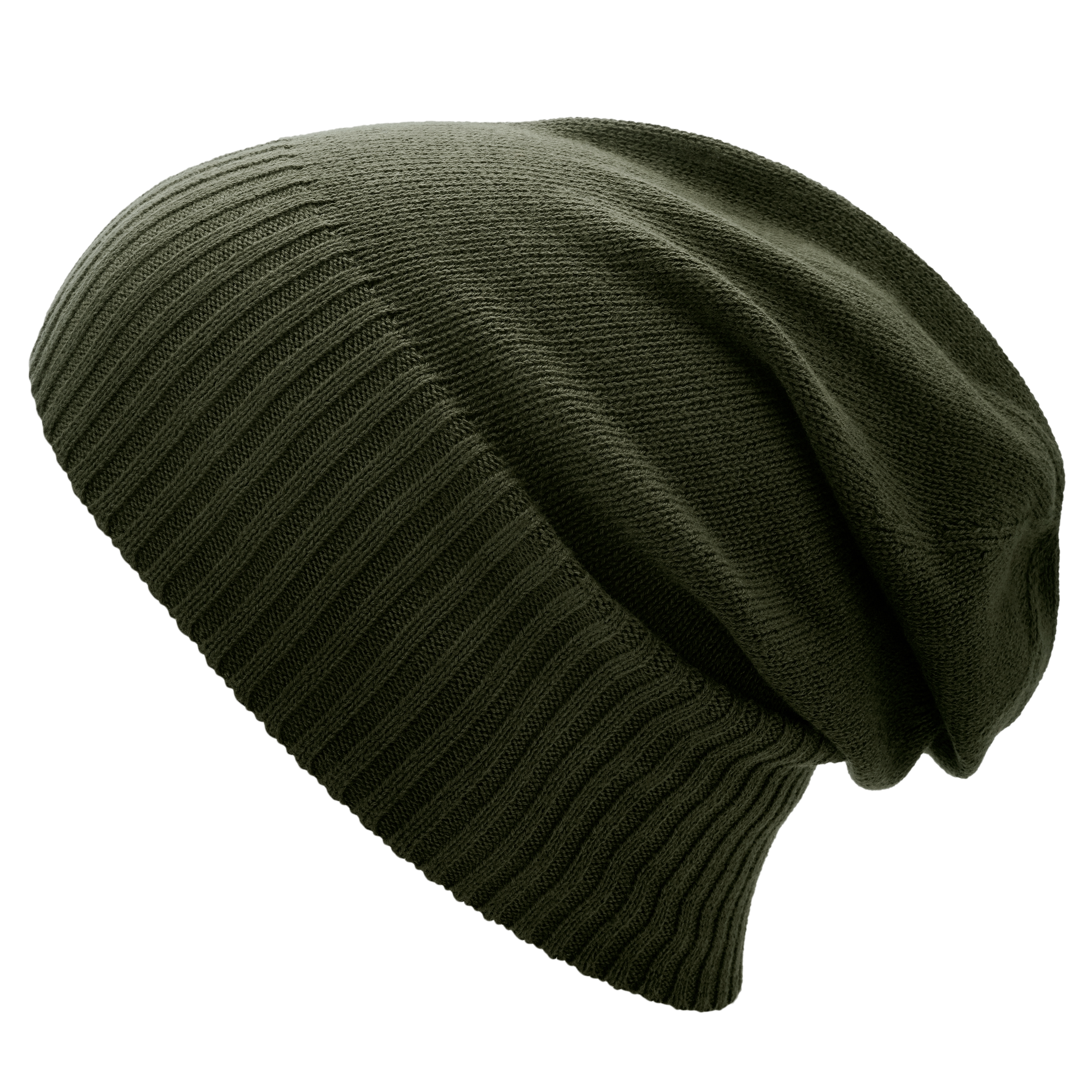 Konrad Kite | Olive Leichte Beanie aus Bio-Baumwolle - 3