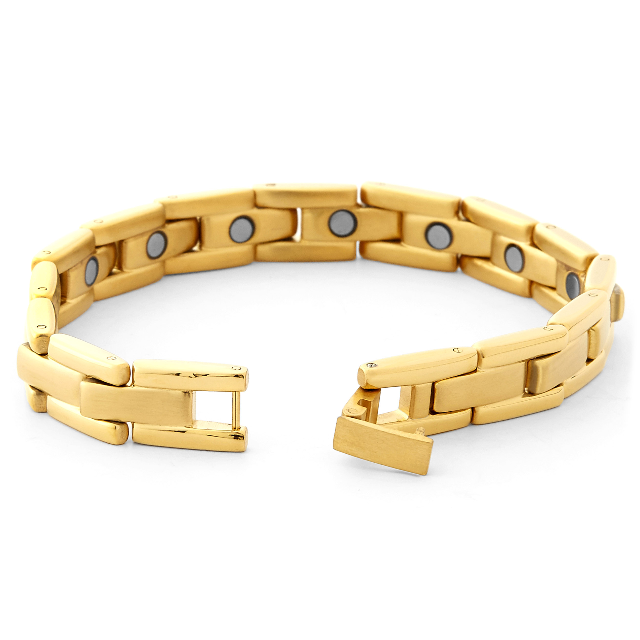 Vergulde Schakelarmband - 2