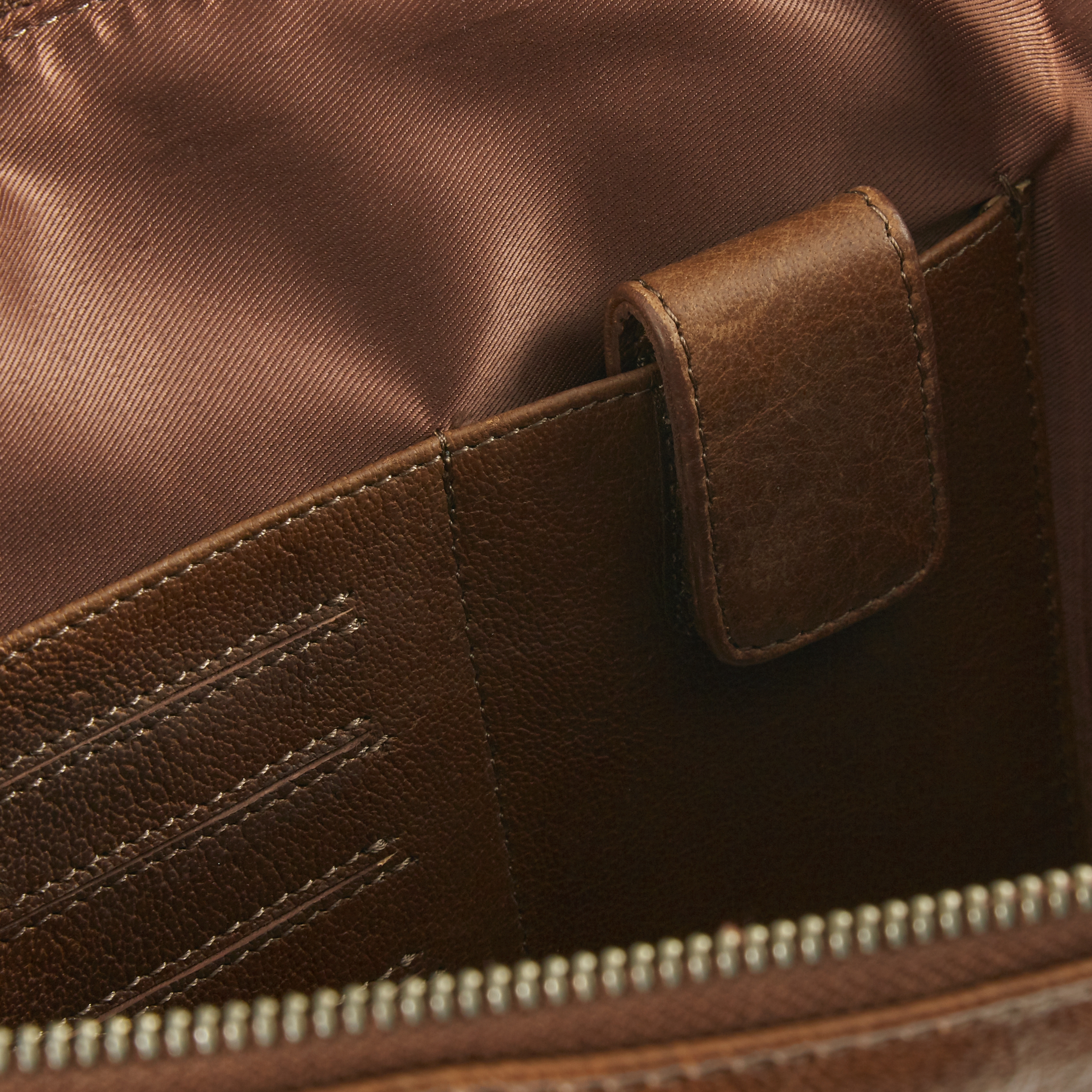 Custodia California in pelle marrone chiaro per laptop - 10