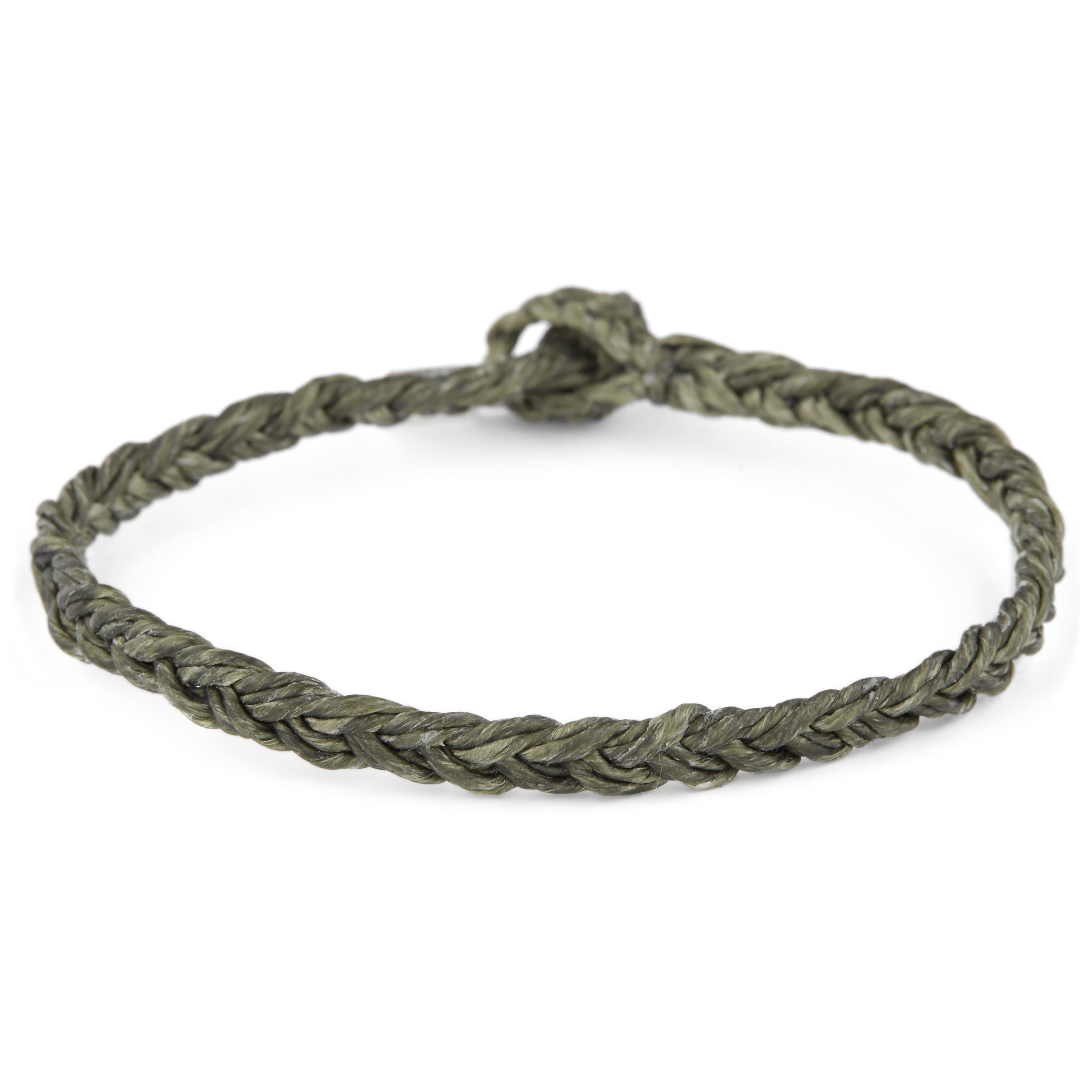 Pulseira Verde com Detalhe em Prata de Lei Gordon - 2