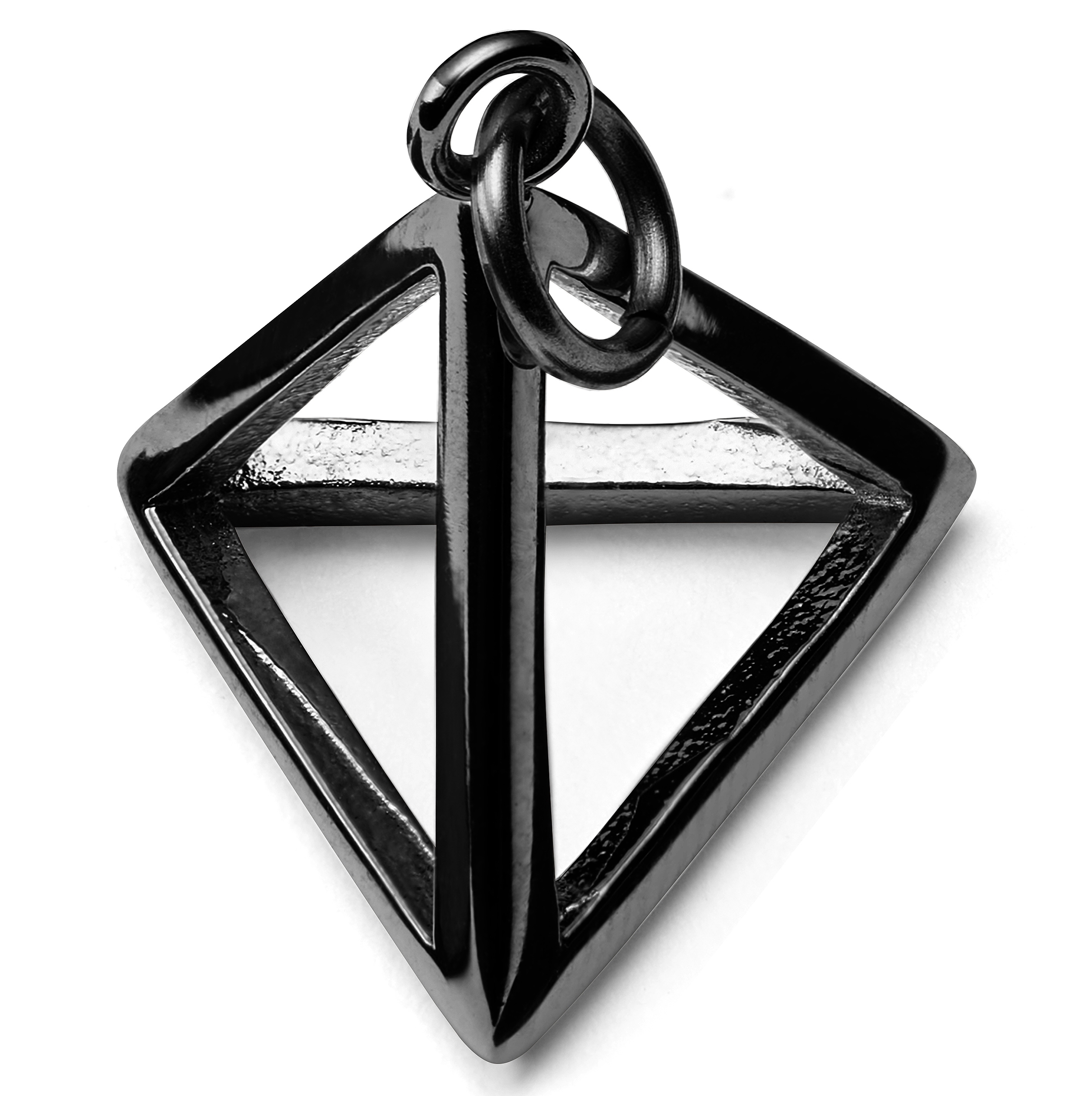 Zwarte Stalen Driehoekhanger - 2