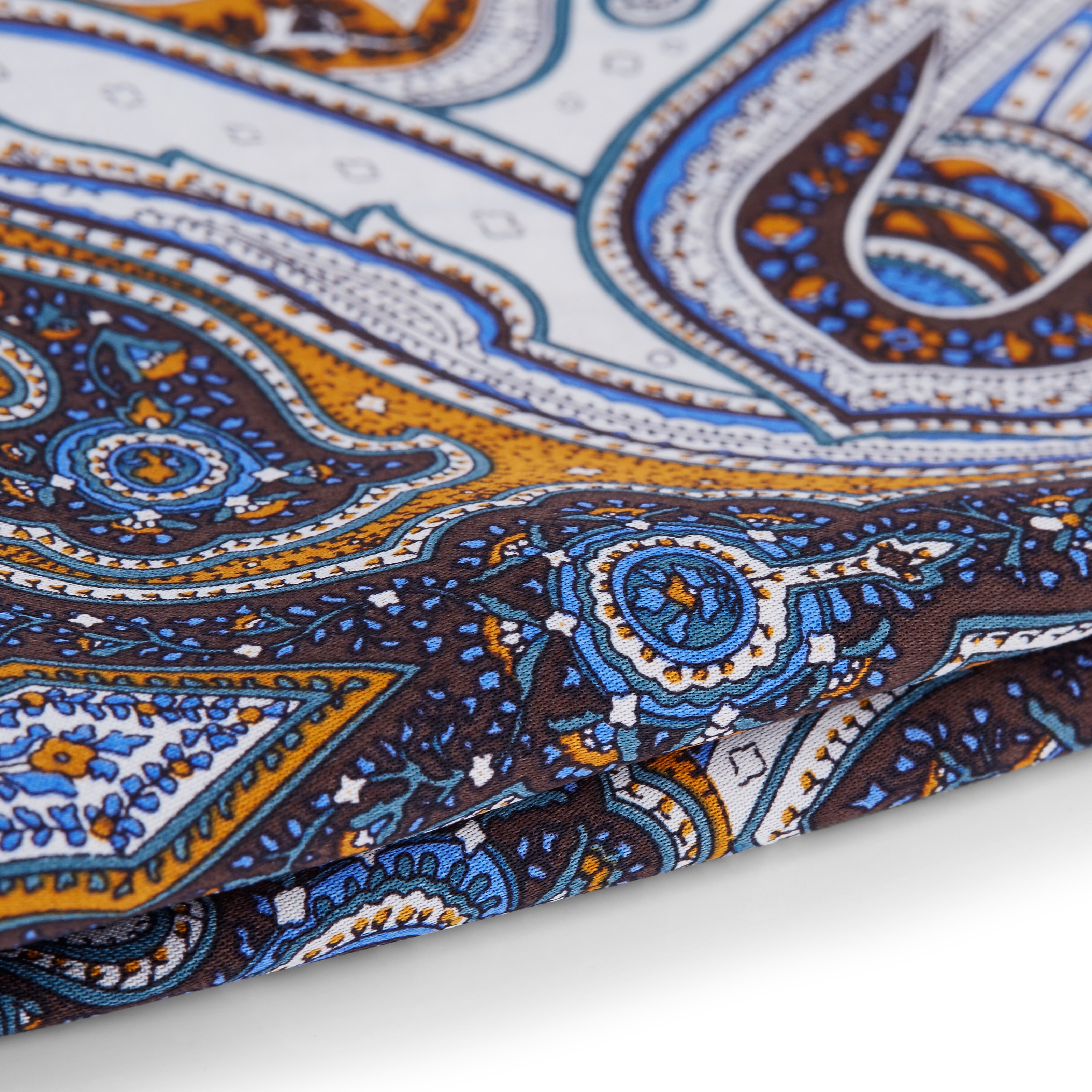 Chique Witte Paisley Pochet - 2