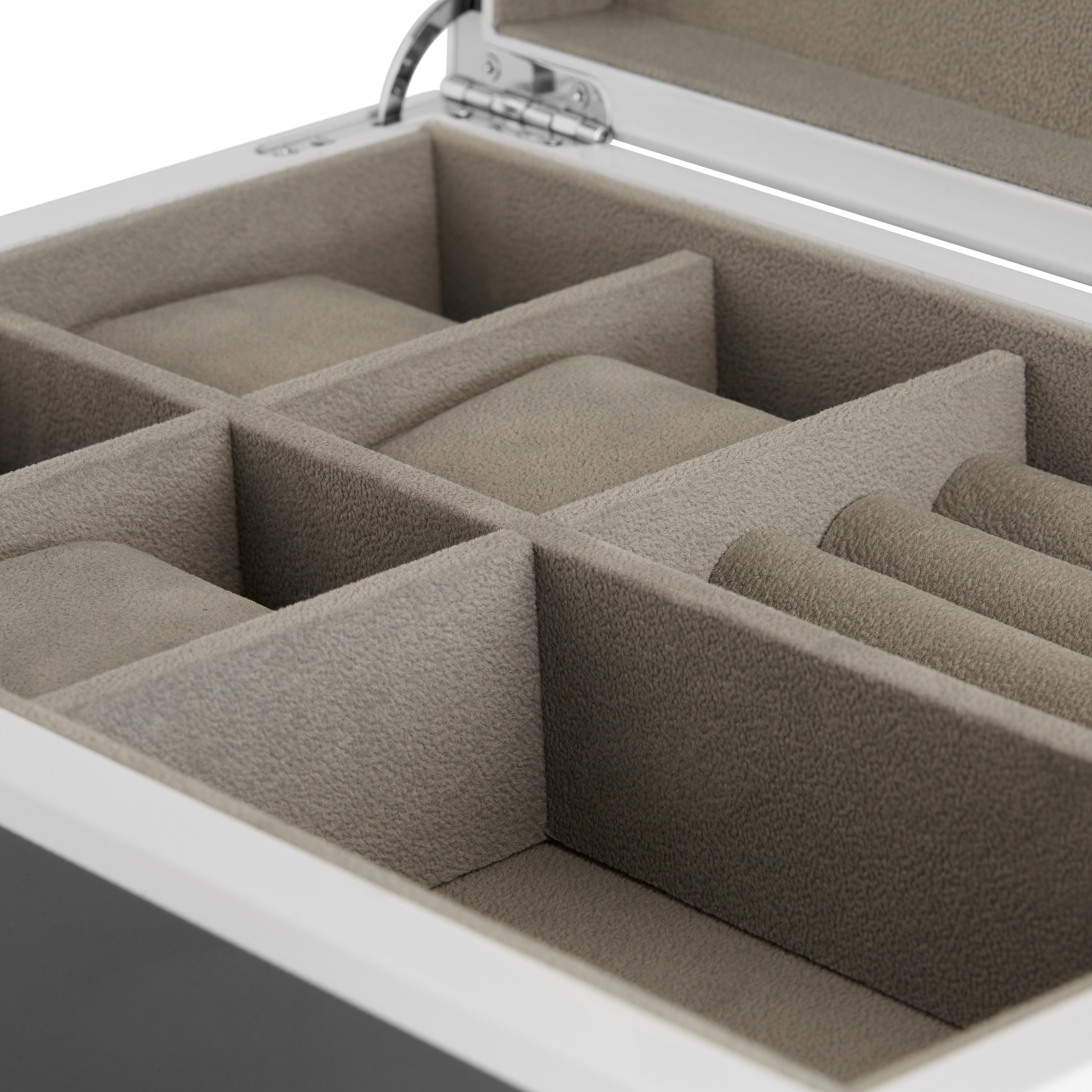 Schwarze & Weiße Schmuckschatulle - 5