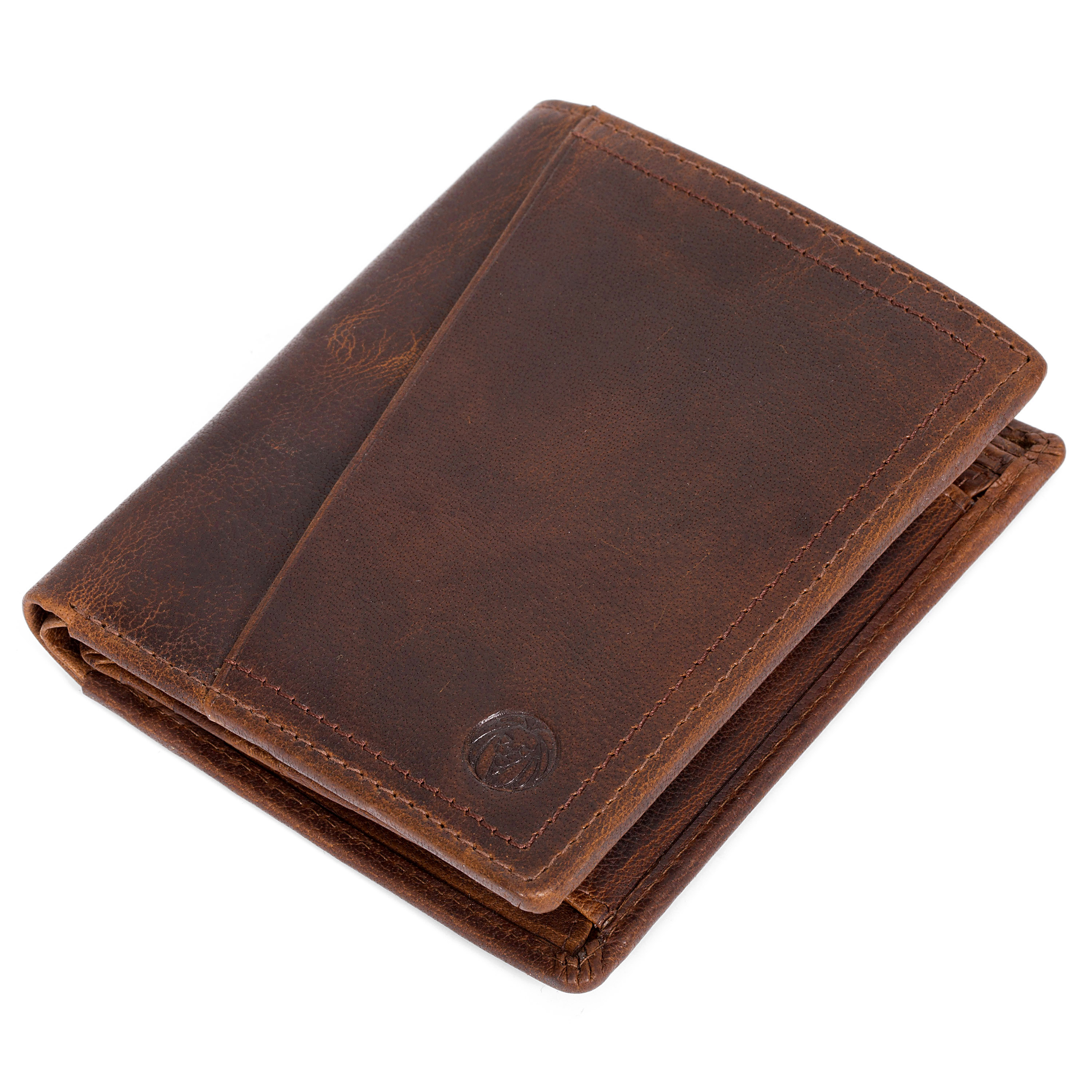 Montreal | Rustic Tan RFID Leather Wallet - 13