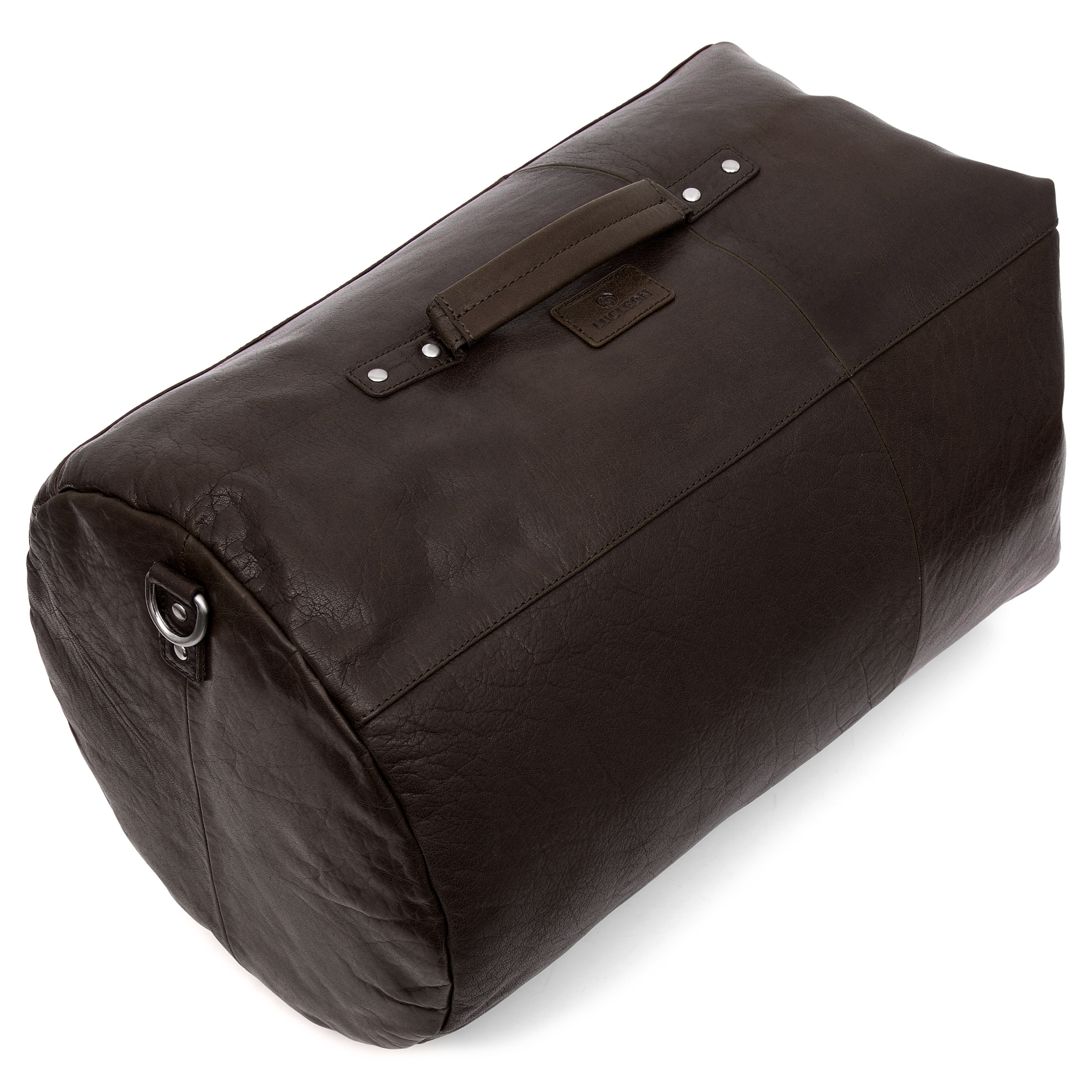Geantă sport Duffel Montreal Classic din piele maro - 7