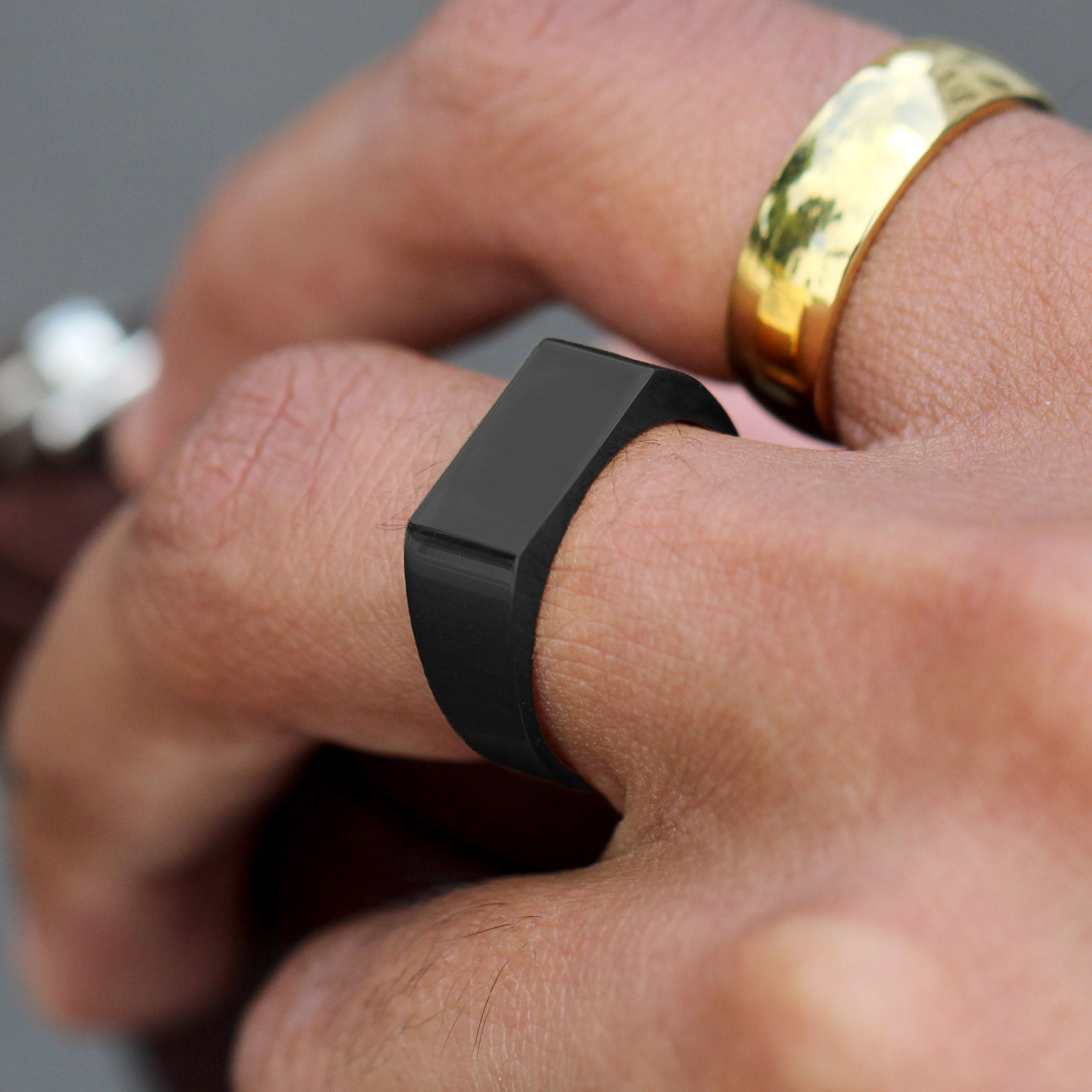 Anneau Logan noir - 4