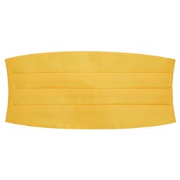 Kanárkově žlutý smokingový pás Basic 