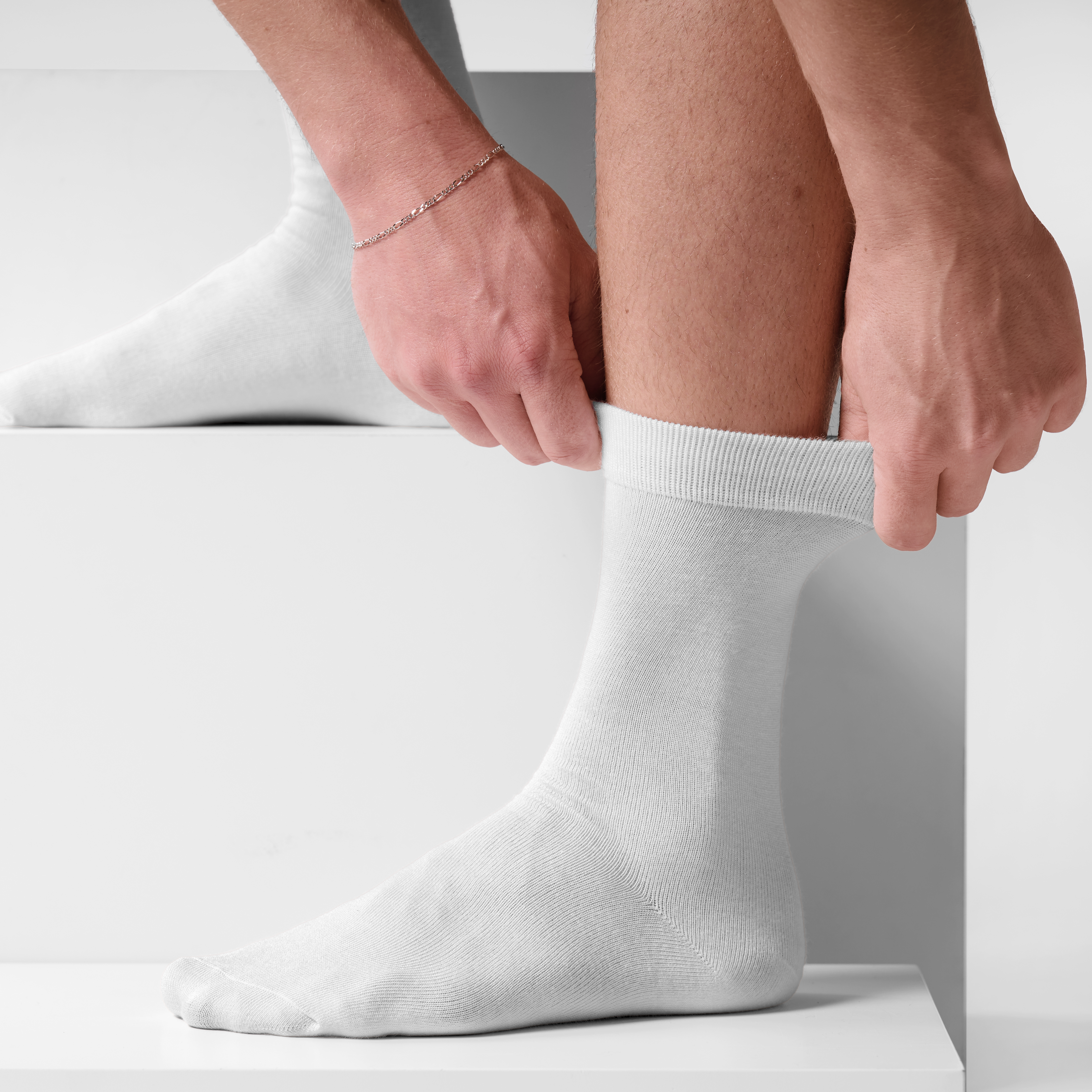 FreeFeel | Calcetines blancos de bambú - 5