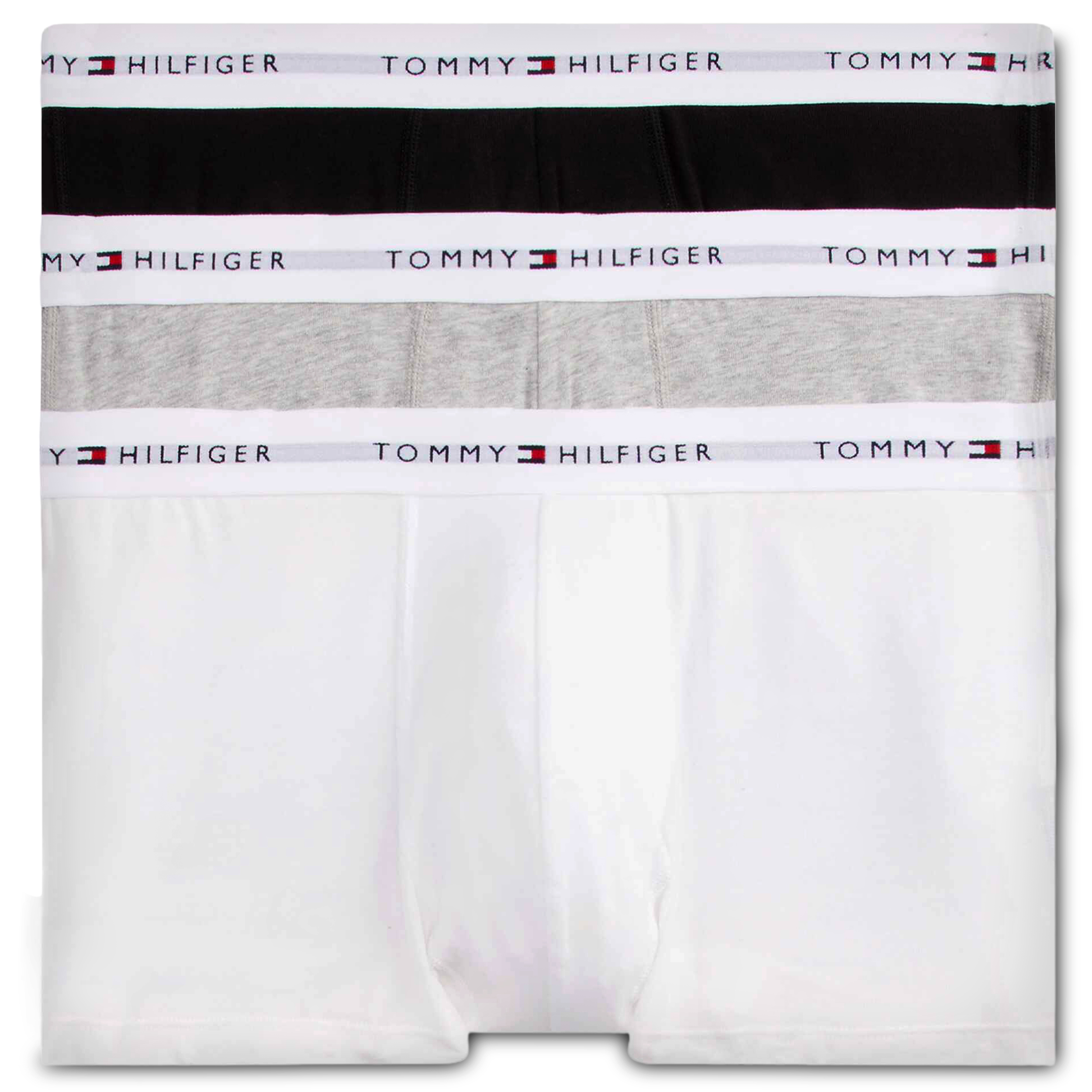 Pack de 3 calzoncillos trunk Tommy Hilfiger OUC en gris/negro/blanco - 11