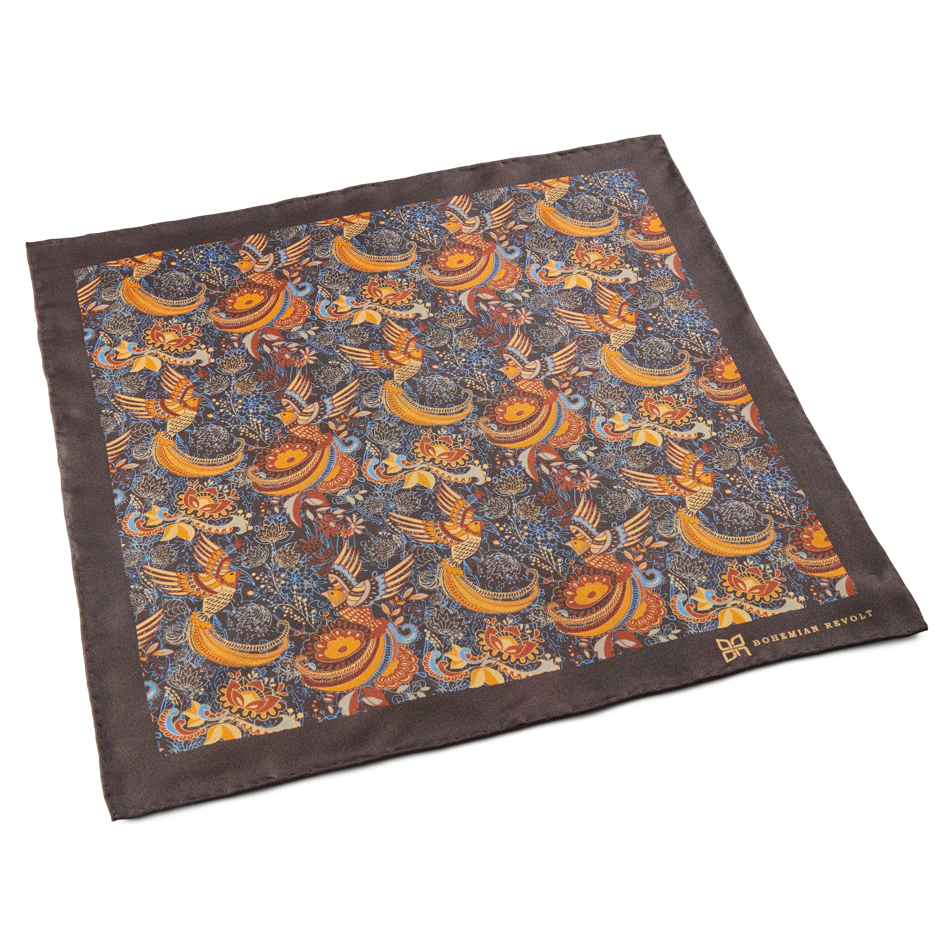 Копринена кърпичка за сако Bert - 2