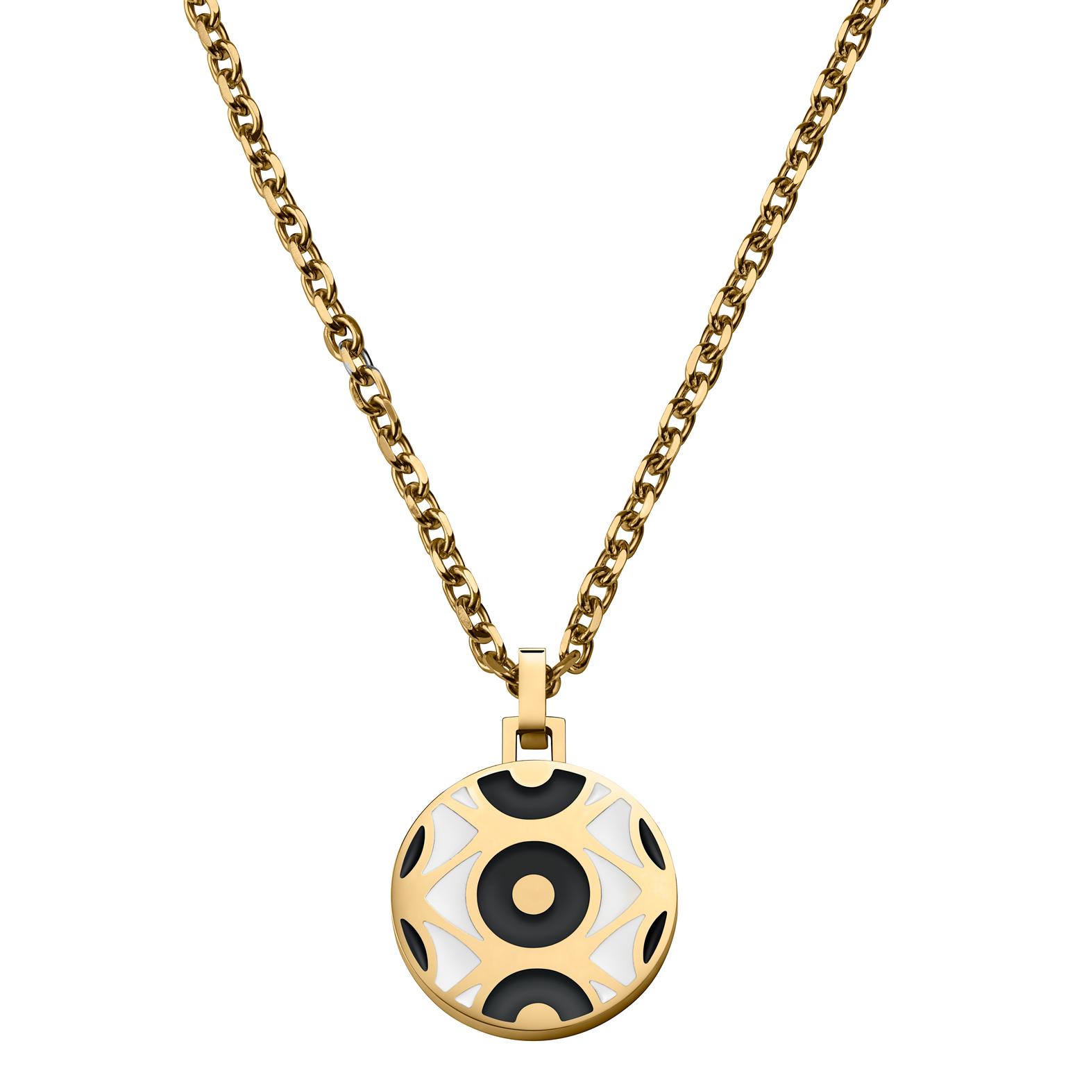 Evil Eye | 골드 톤 서클 목걸이 Evil Eye | 골드 톤 서클 목걸이