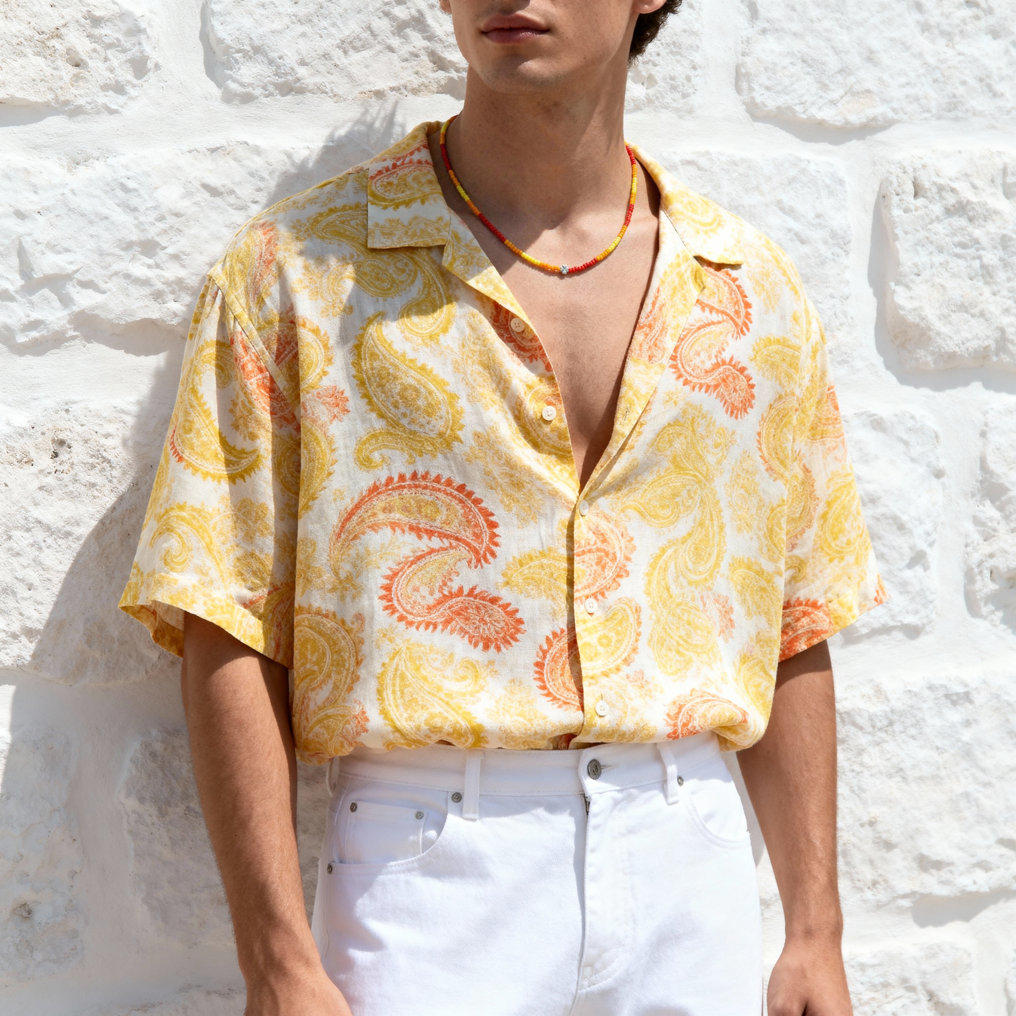 Amalfi | Korálkový náhrdelník Sunset  - 2