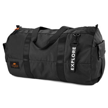 Lealand Black Foldable Duffel Bag Lealand Black Foldable Duffel Bag