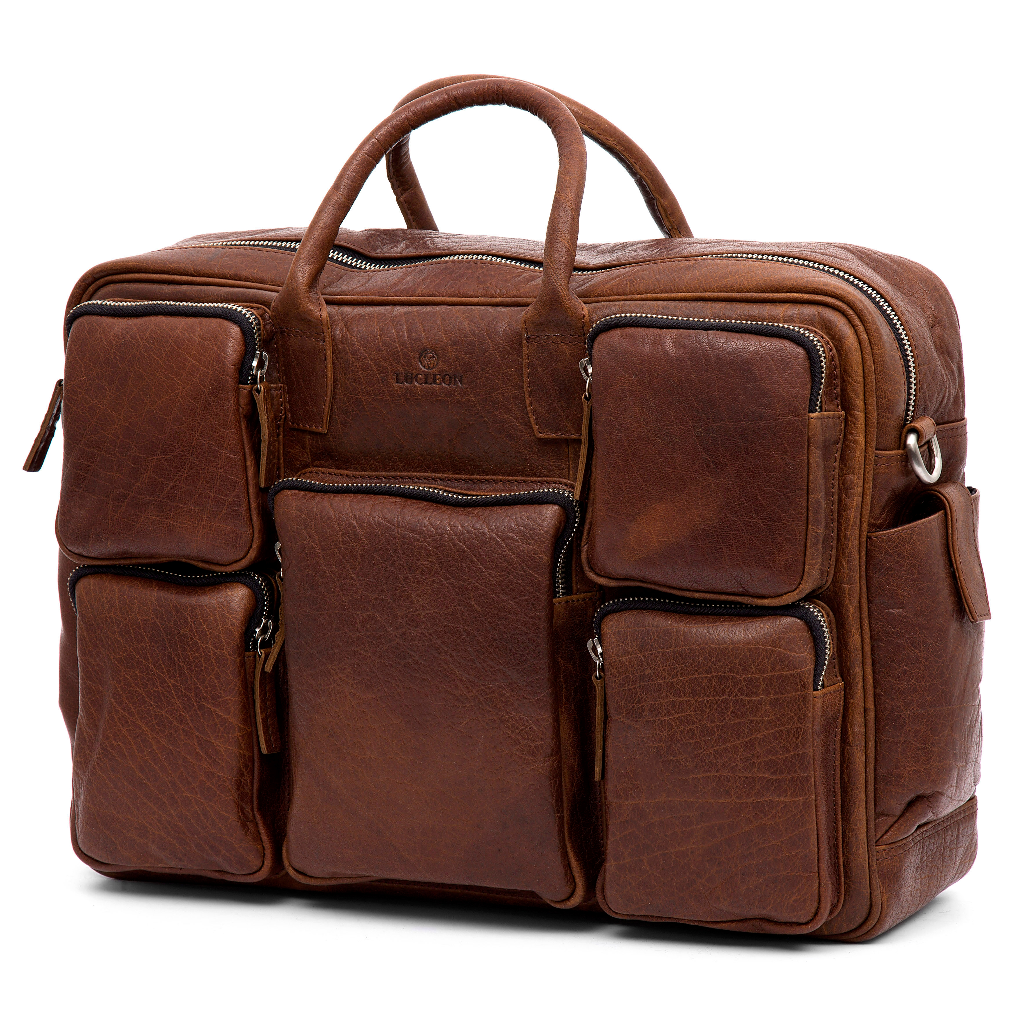 Kellanruskea Montreal Safari -matkakassi - 1