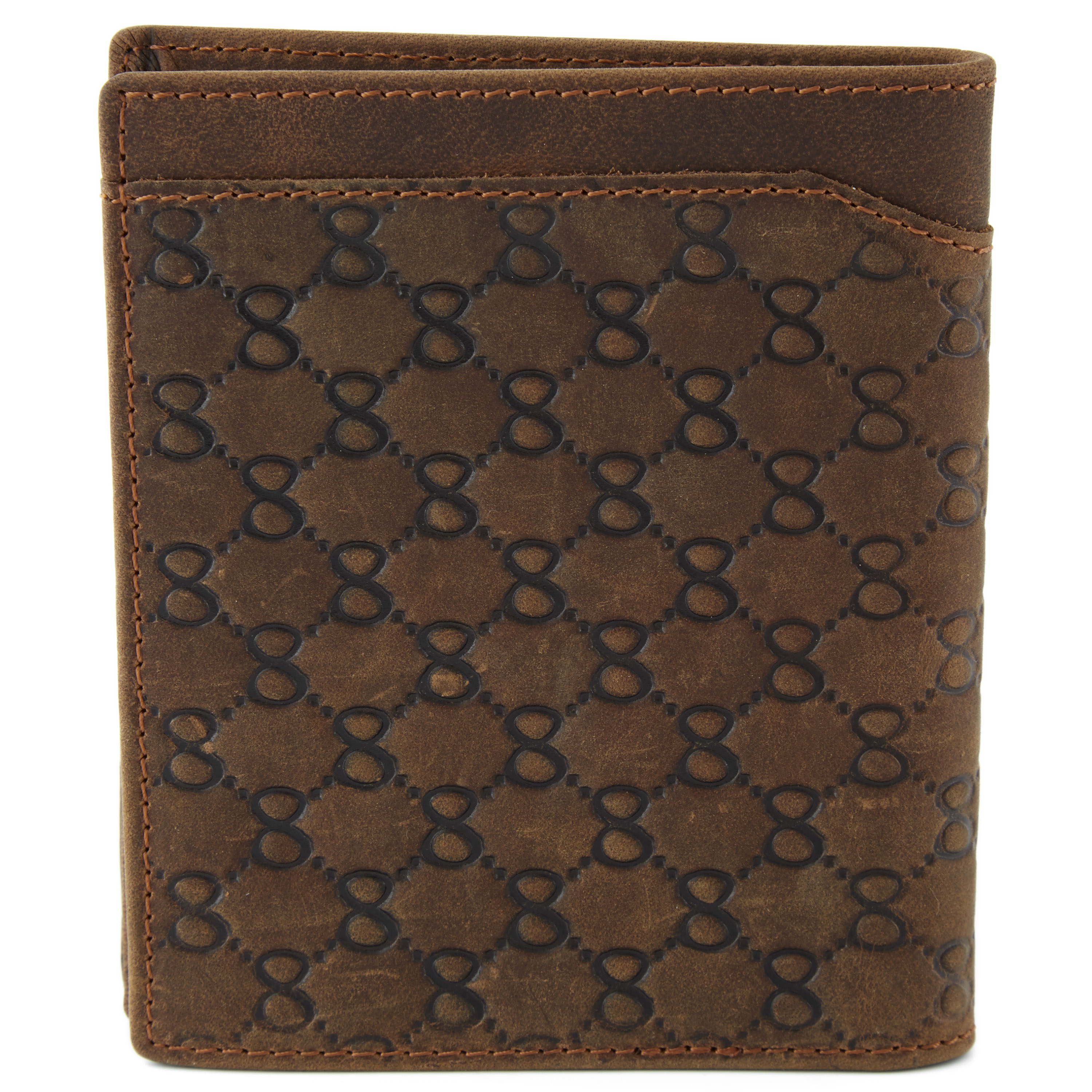 Uendelig Myk Brun Skinnlommebok - 4