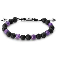 Purple bracelets