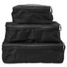 3-Pack of Black Packing Cubes