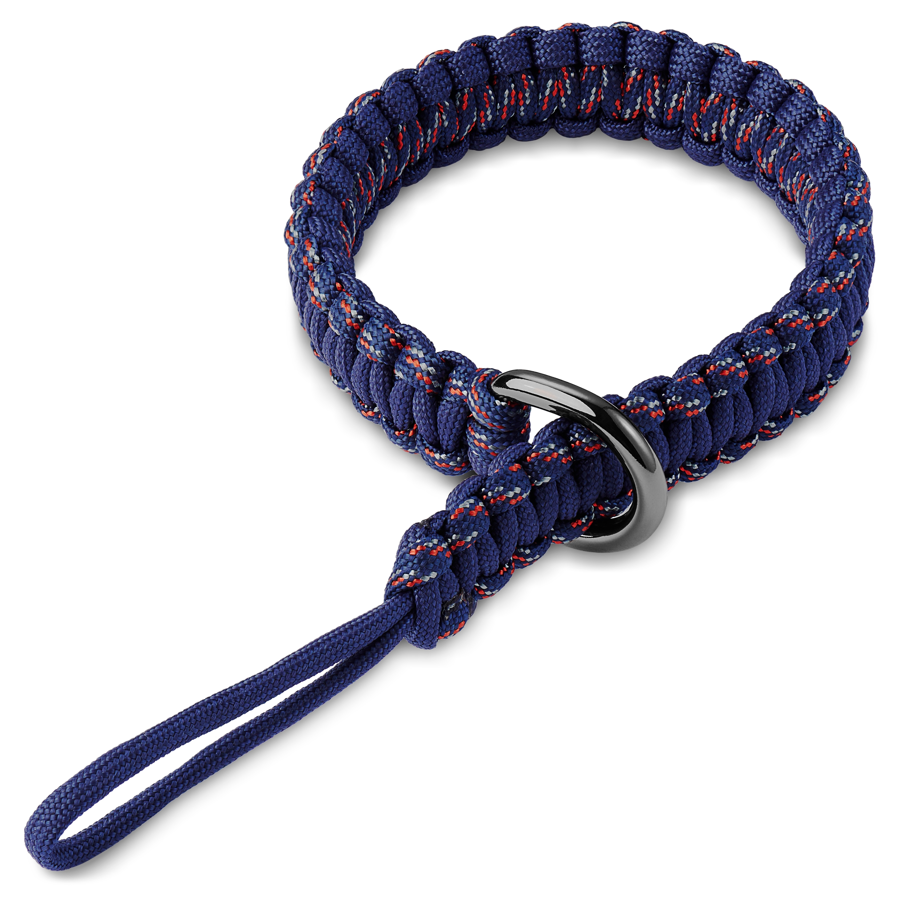 Marineblauwe Camerariem met Cobra Knoop - 2