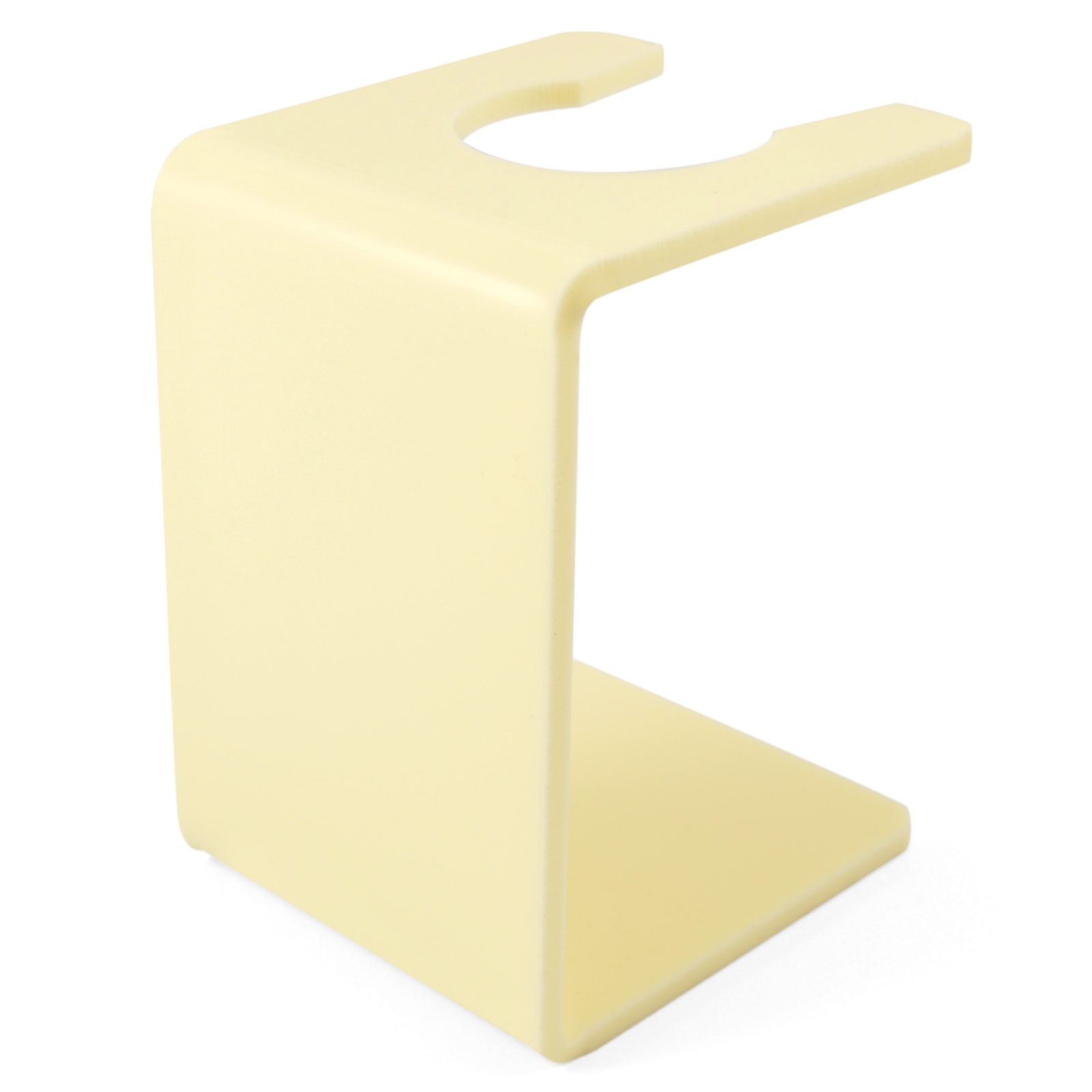 Soporte para brocha de afeitar color crema - 3