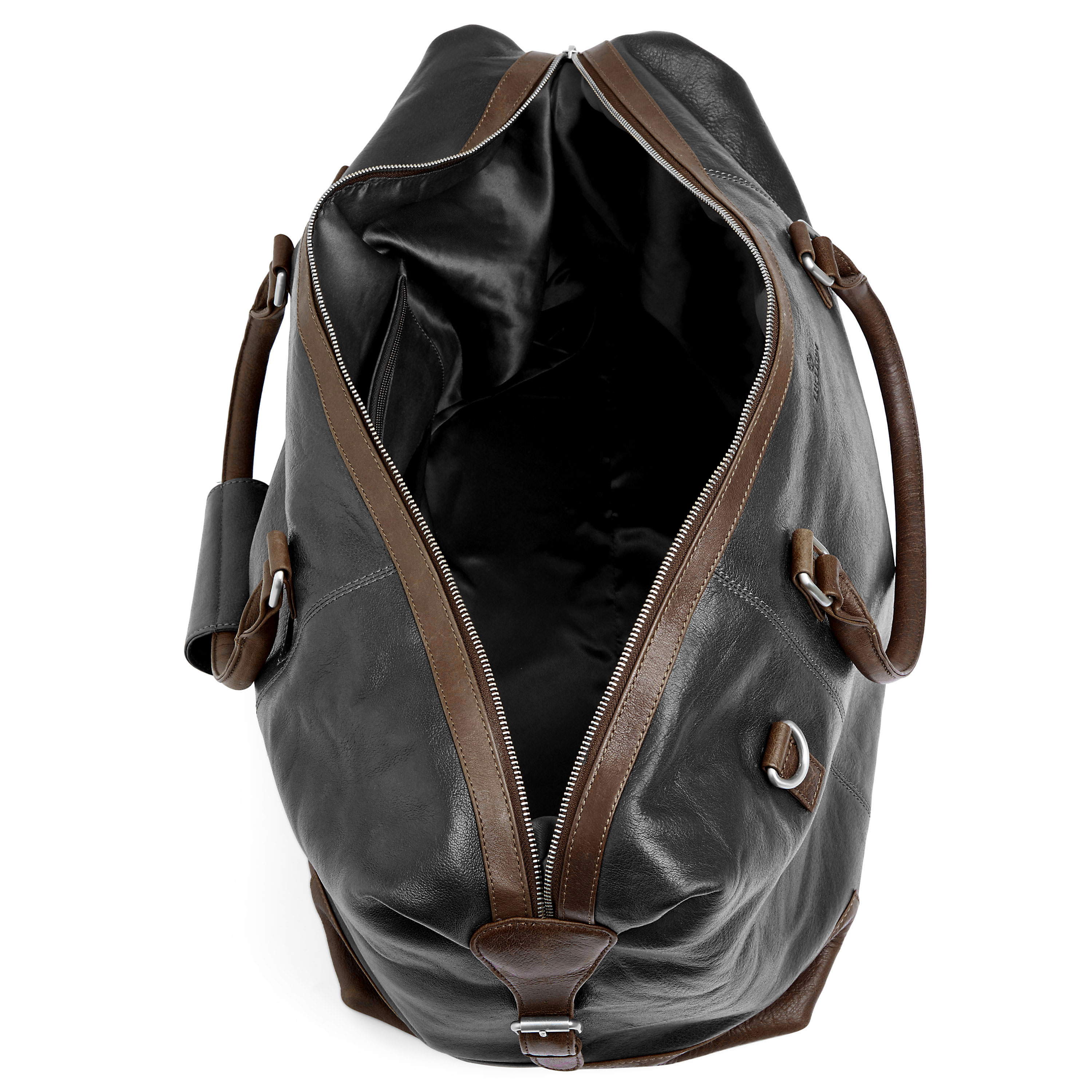 California Wochenendtasche In Schwarz & Braun - 16