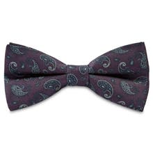 Purple pre tied bow ties