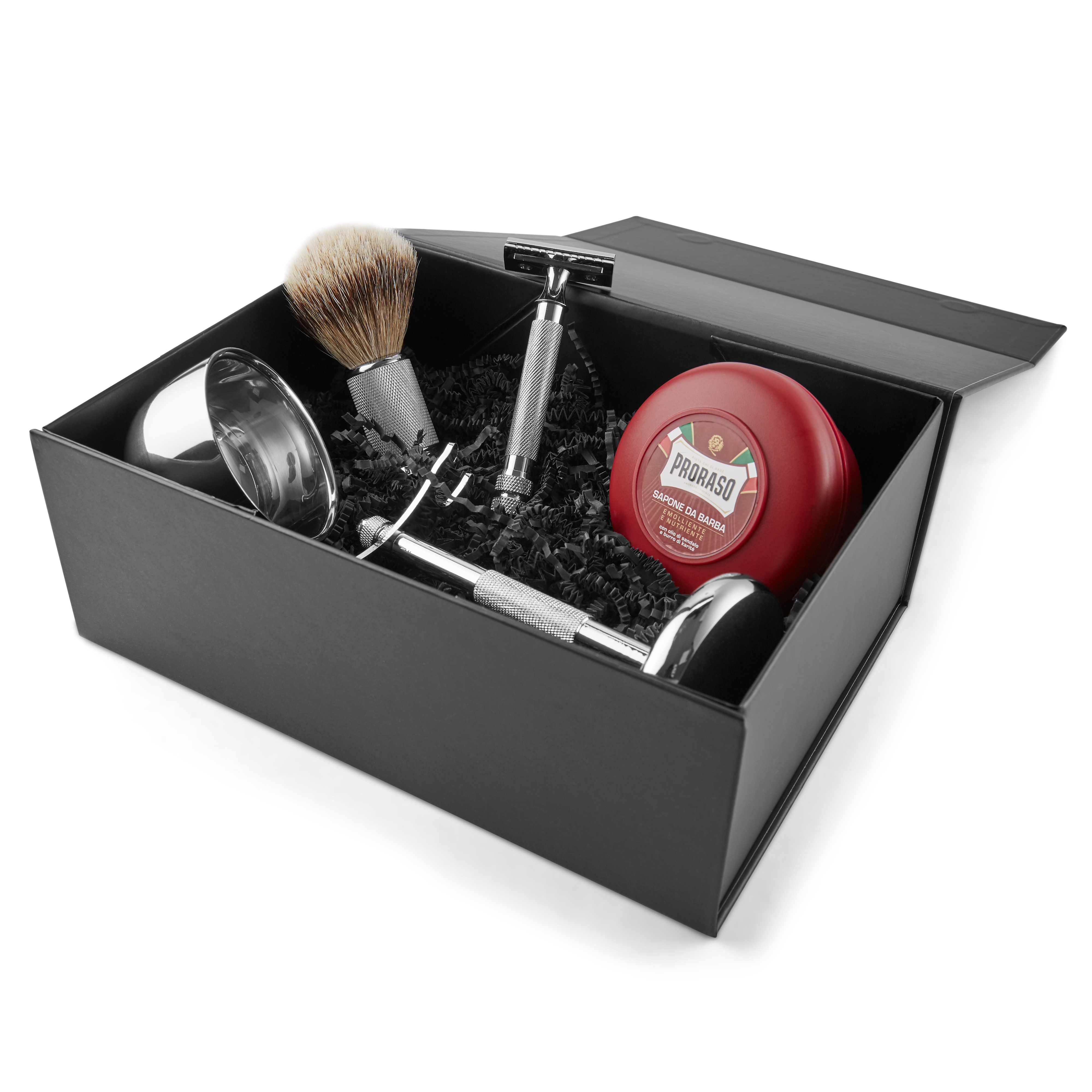 Conjunto de Barbear com Cerdas Silvertip Essentials - 3