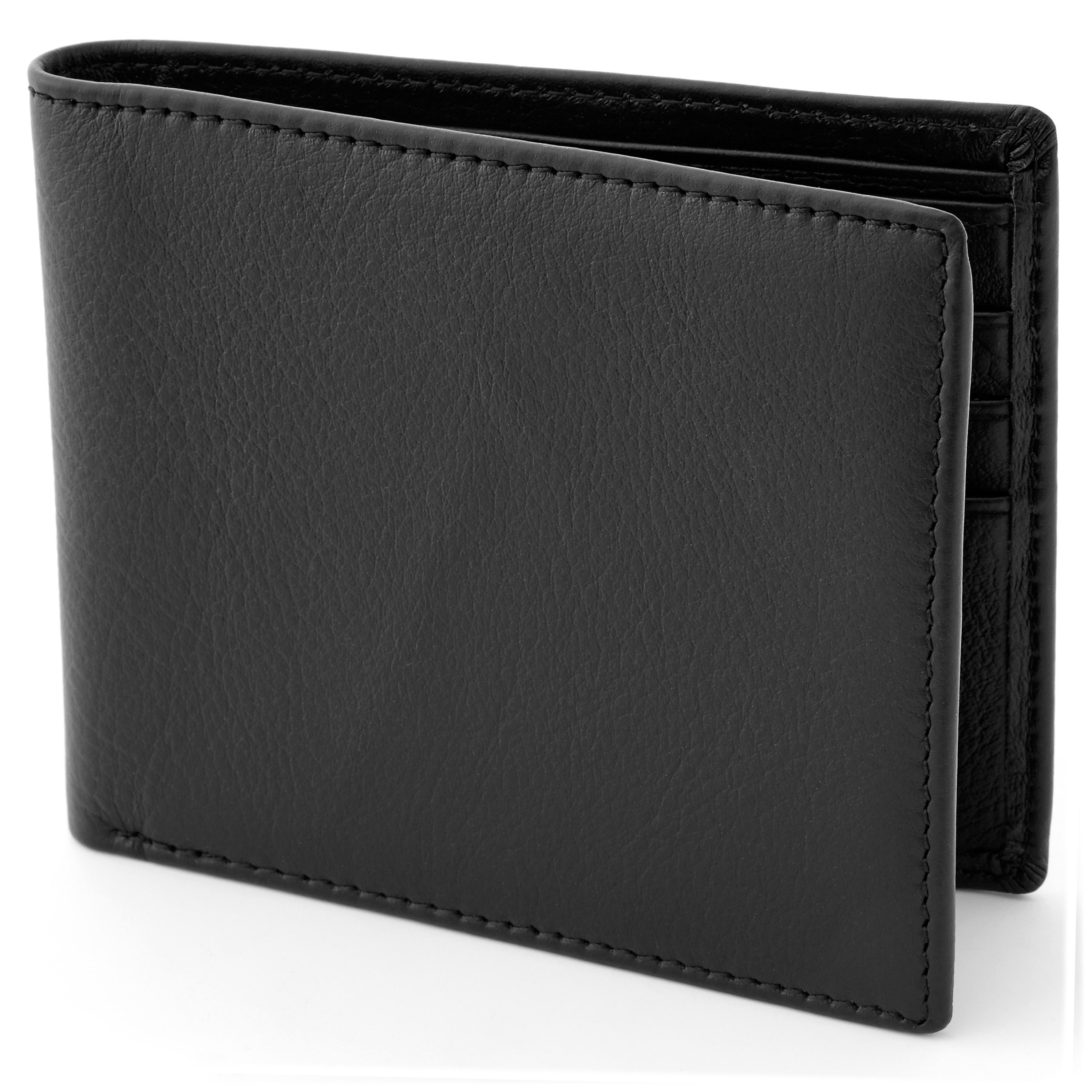 Basic Black Leather Wallet