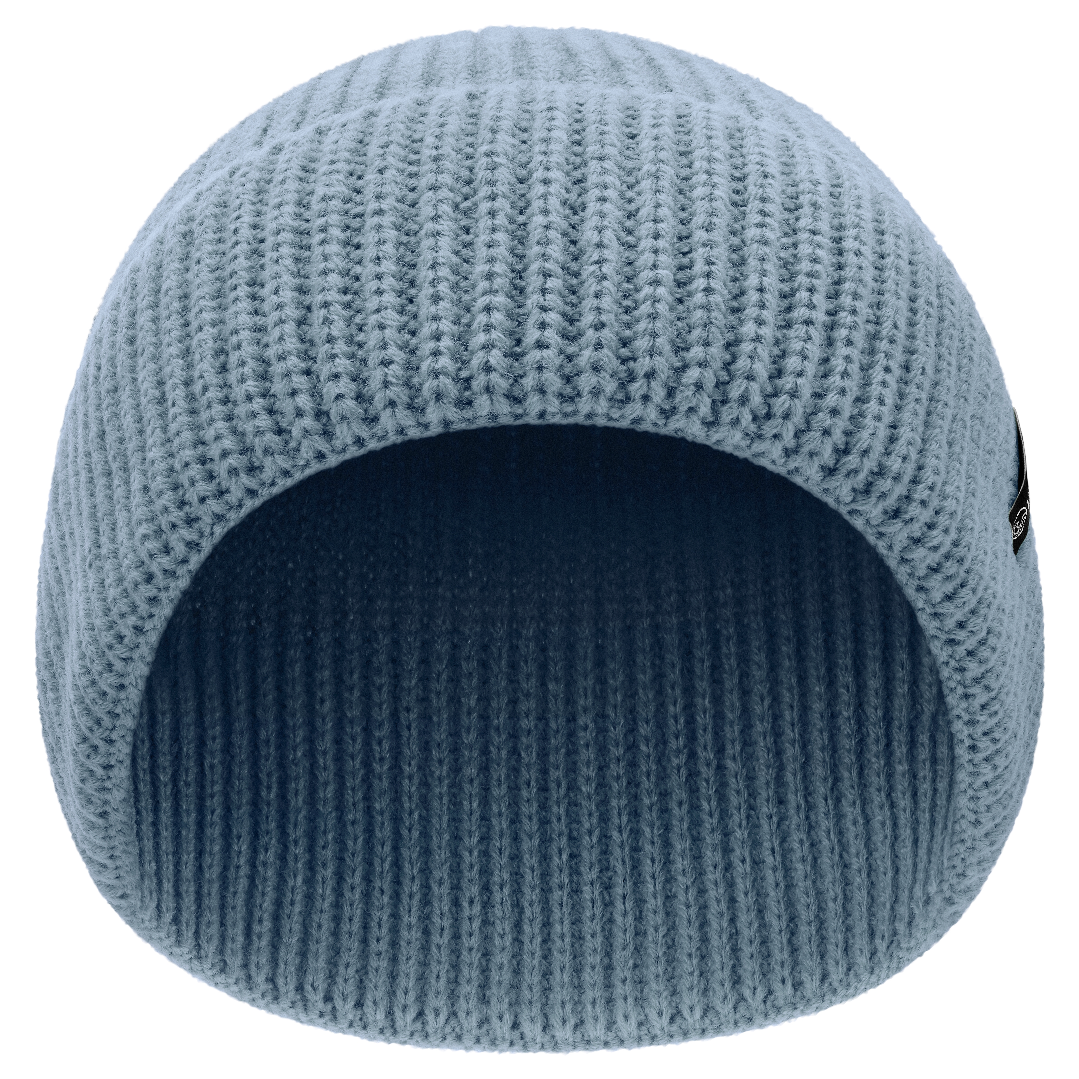 Baltic | Gorro de punto de canalé de acrílico azul - 2