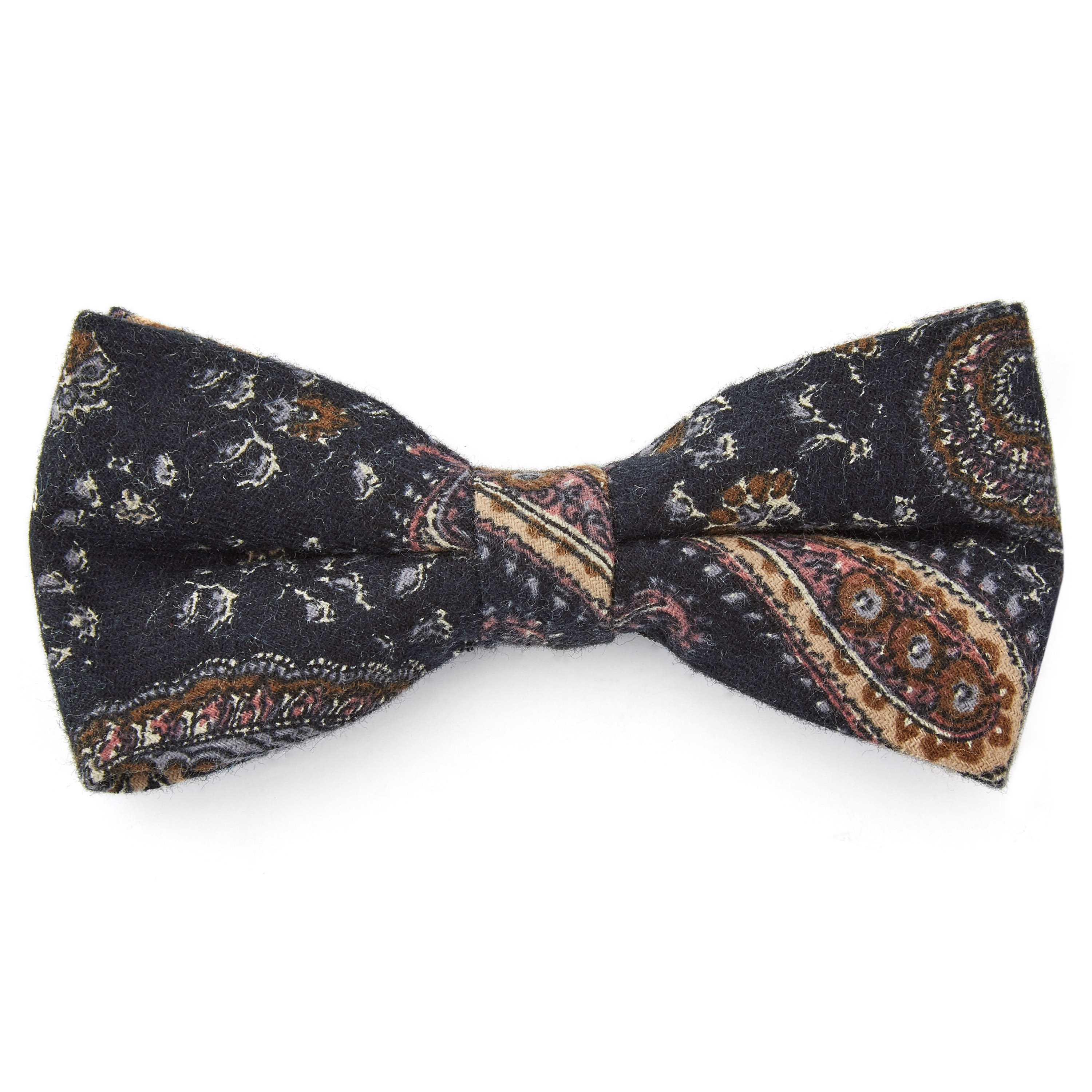 Black Paisley Bow Tie | In stock! | Bohemian Revolt