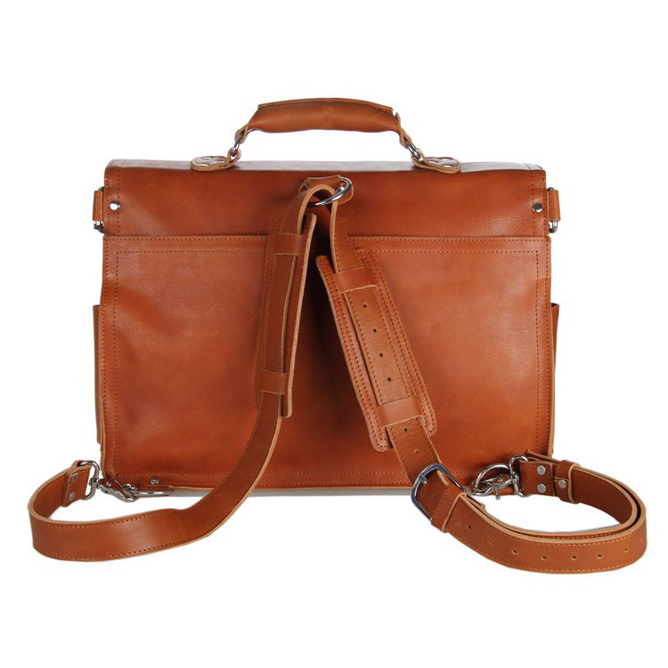 Borsa in pelle con scomparti - 8