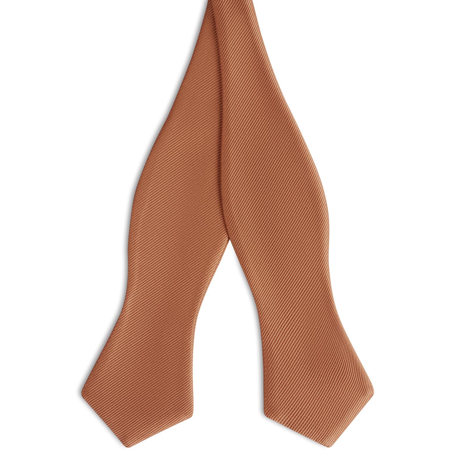 Cognac Grosgrain Diamantformet Butterfly Cognac Grosgrain Diamantformet Butterfly