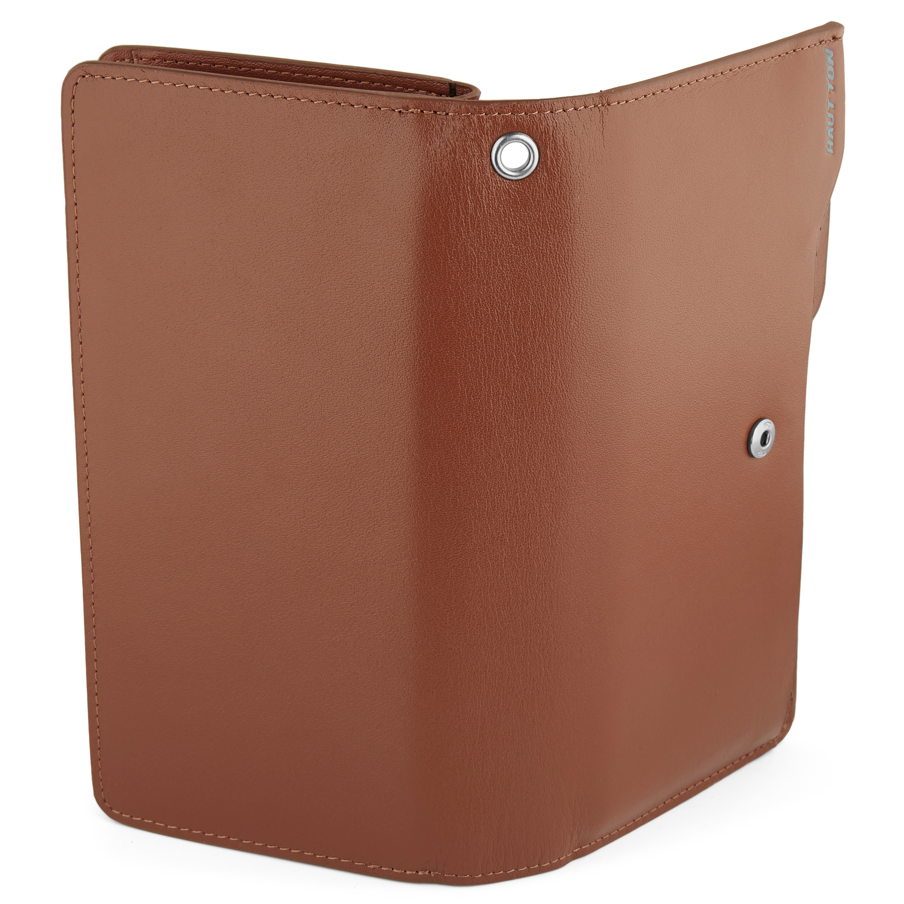 Sileä pitkä ruskea lompakko - 3