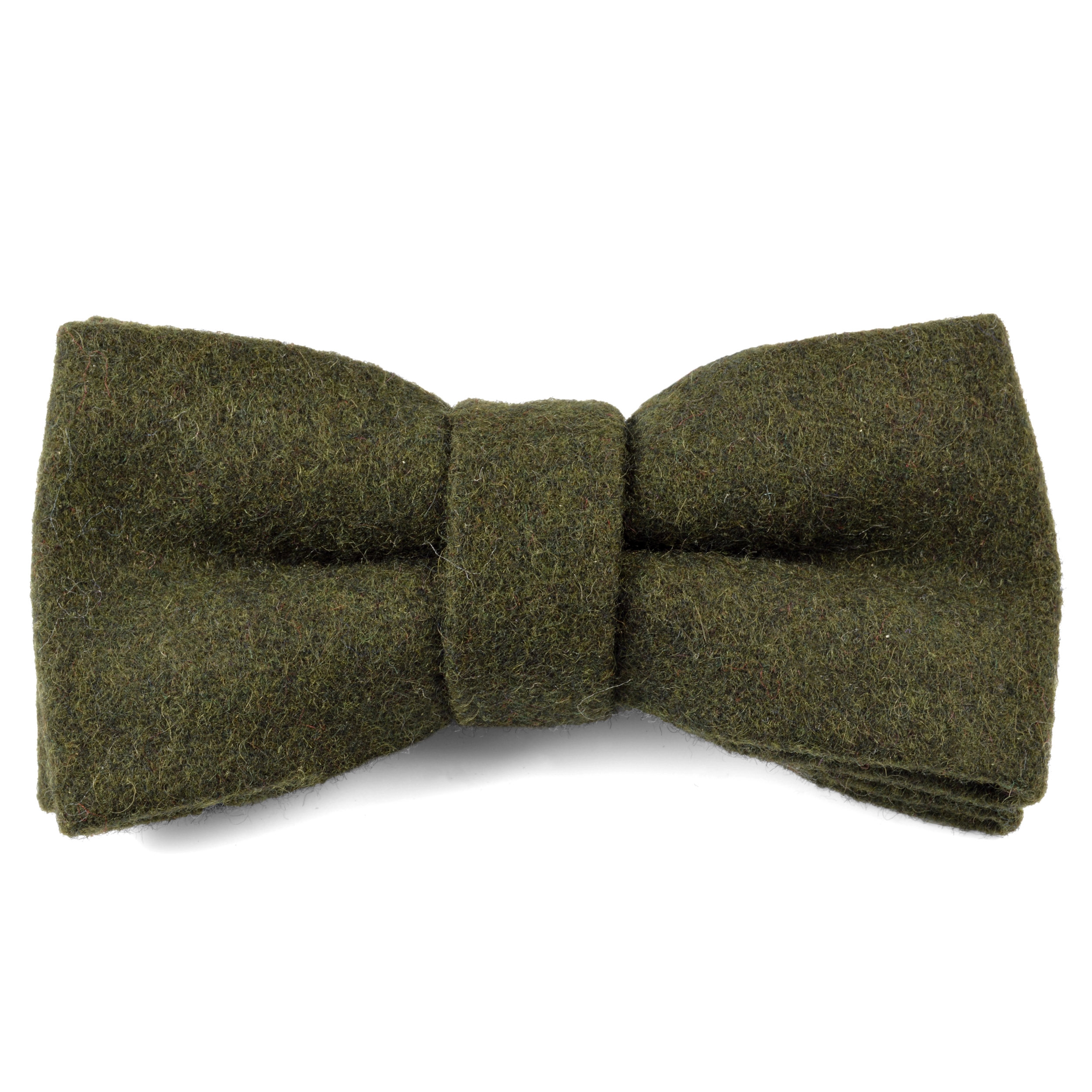 Oliivinvihreä Käsintehty Villarusetti - 1