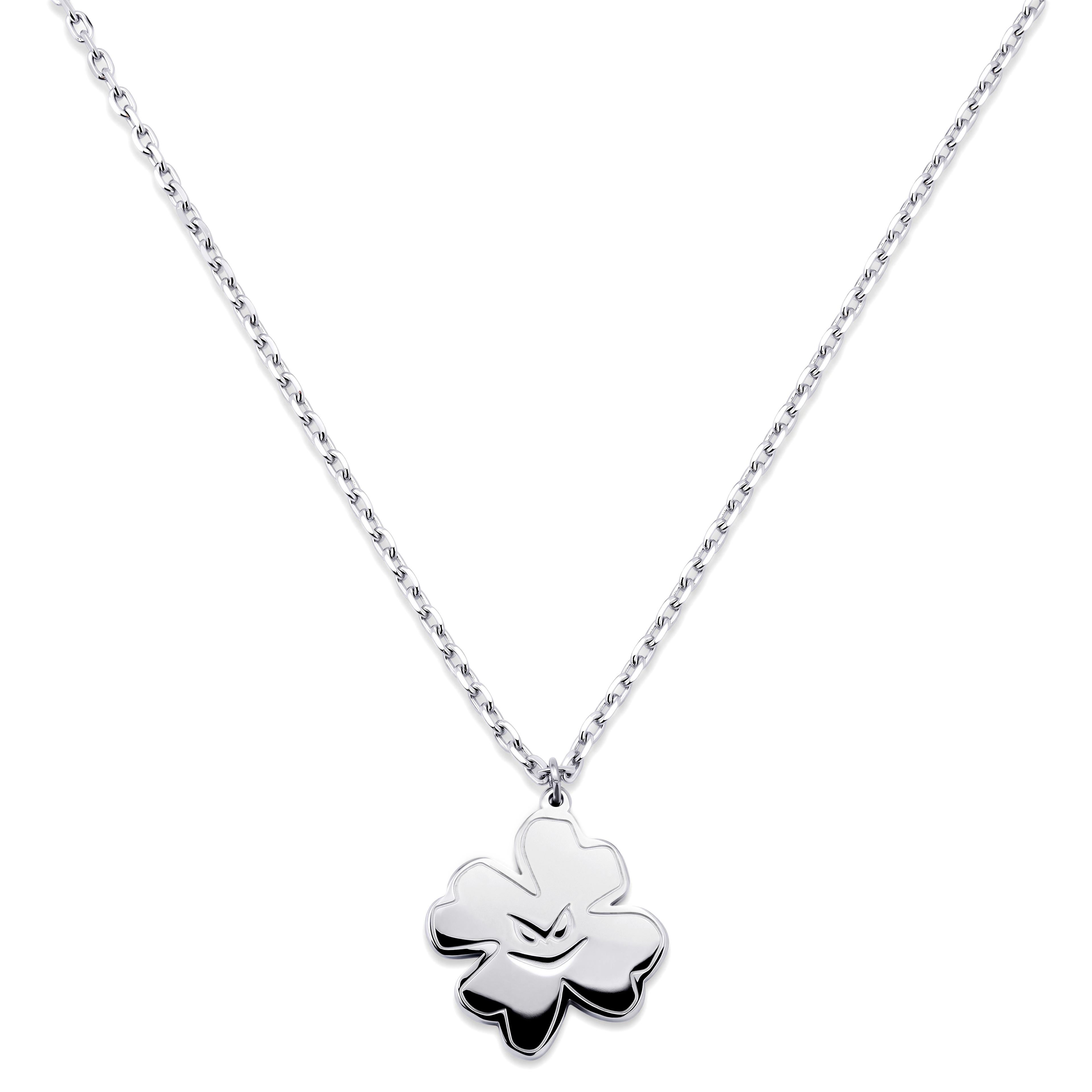 Pearlmania | Lucky Clover nerūdijančio plieno grandinėlė su pakabuku Pearlmania | Lucky Clover nerūdijančio plieno grandinėlė su pakabuku