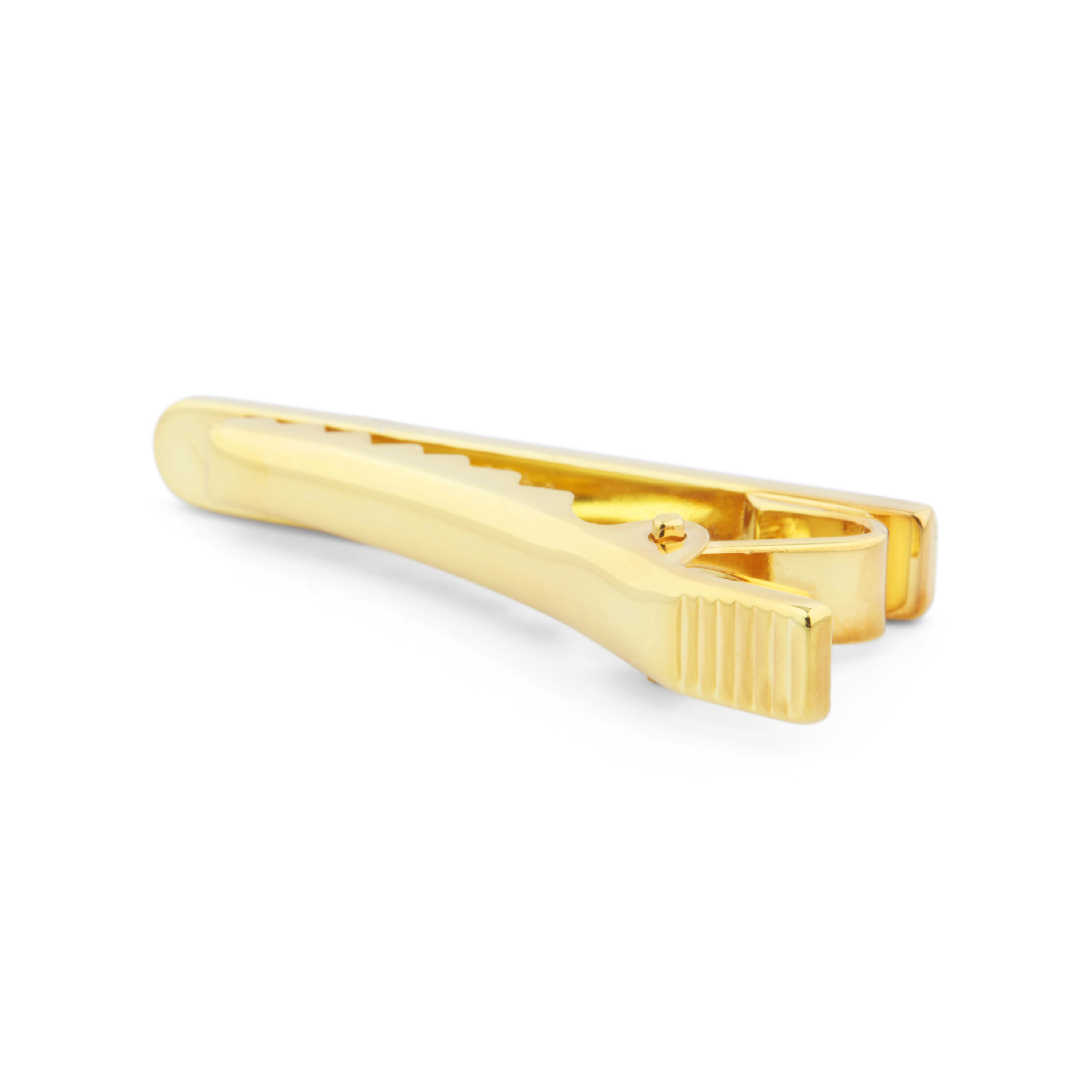 Gyllen 925s Kort Avrundet Slipsklype - 3