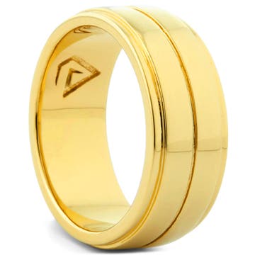 Jordan Gold-Plated Silver 925s Classic Ring