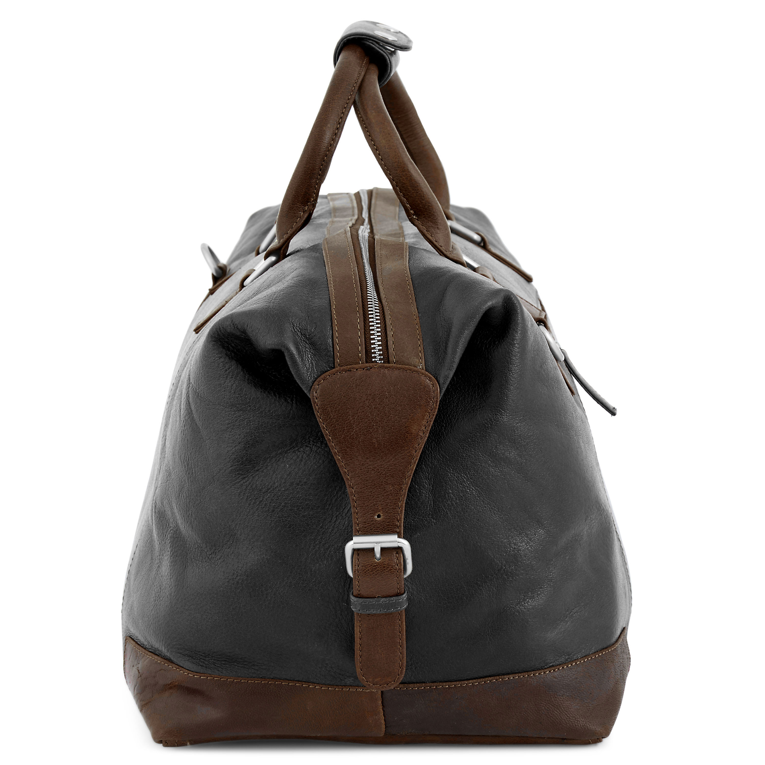 California Wochenendtasche In Schwarz & Braun - 5