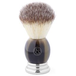 Honey Brown Synthetic Shaving Brush