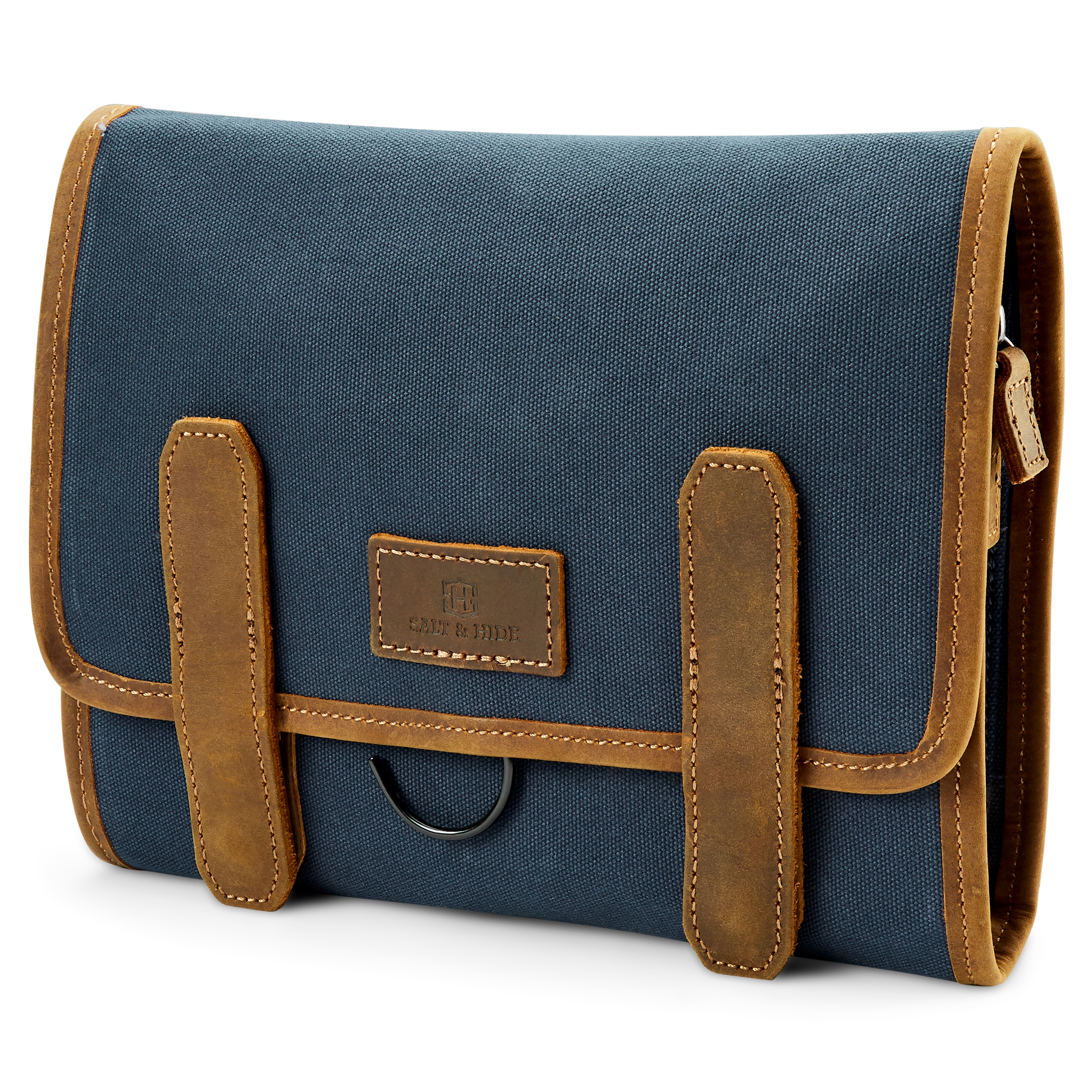 Sylas Blå & Tan Tarpa Toilettaske - 1