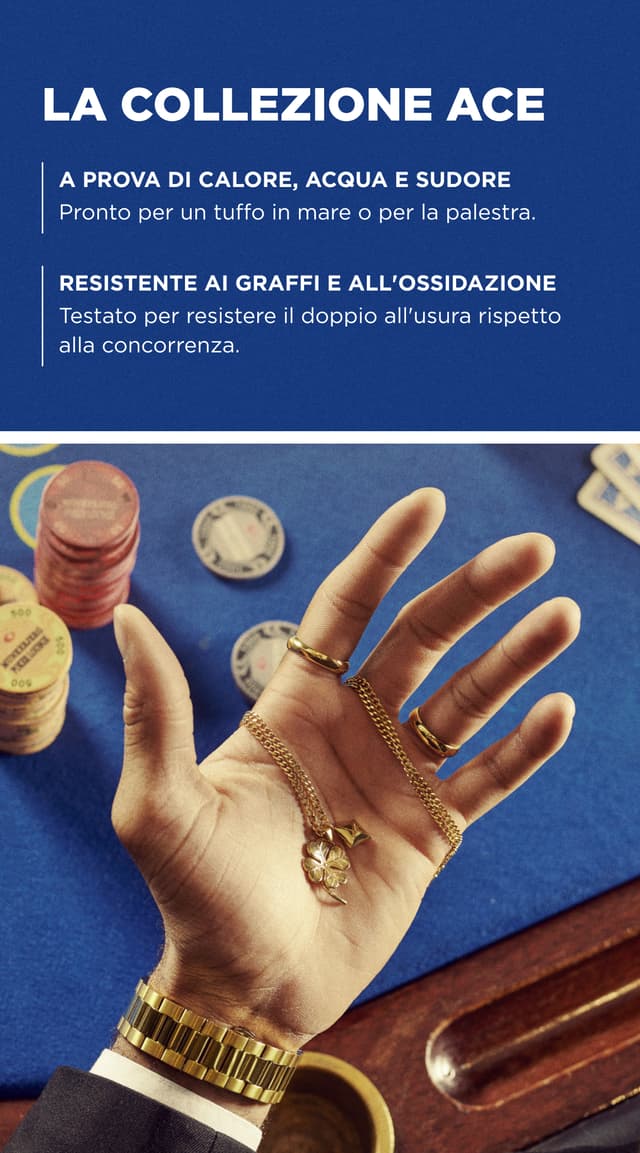 Anello In Acciaio Inossidabile - Gioiello Poker Blackjack - Foto 3