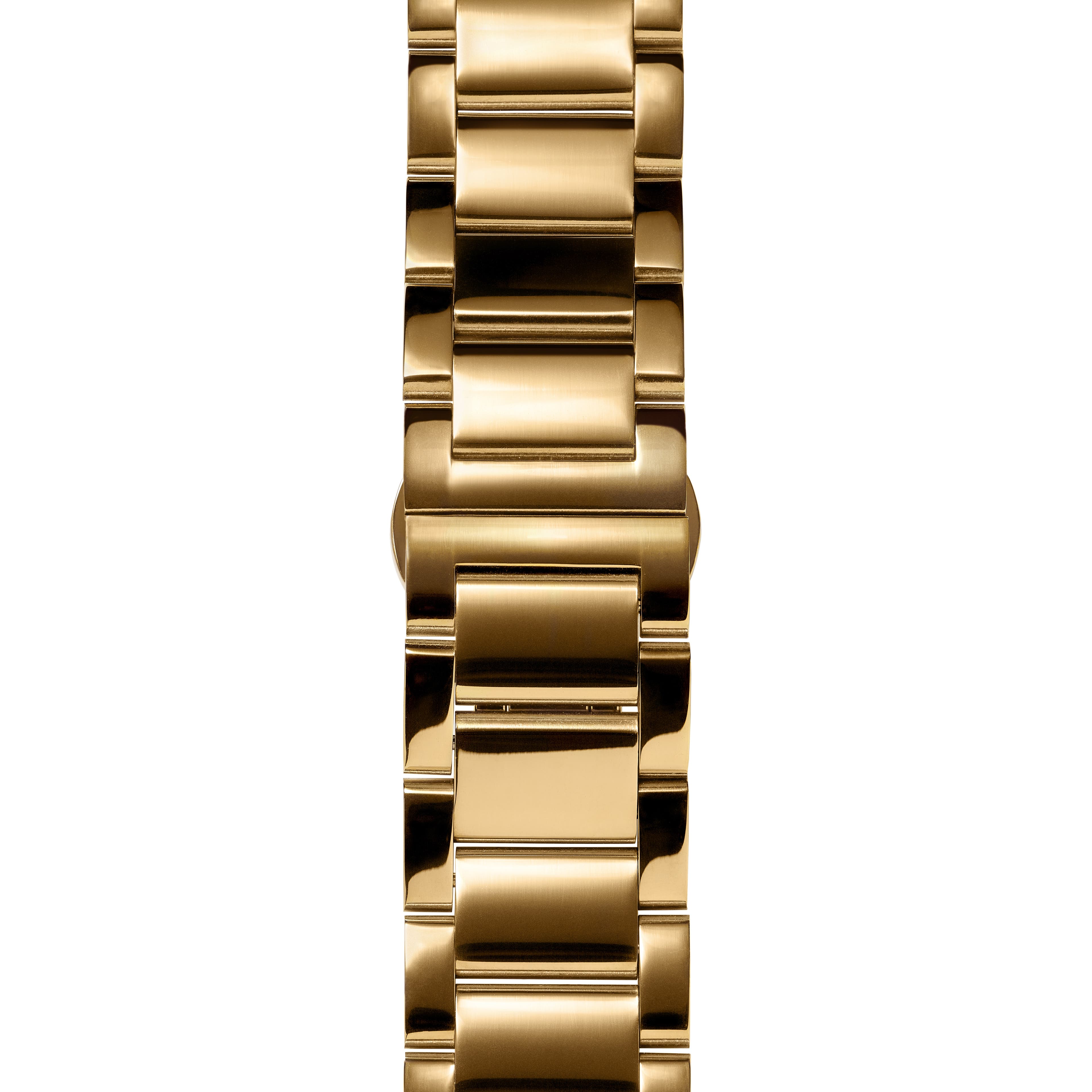 18mm nerezový řemínek na hodinky v růžovo-zlaté barvě - rychlé odepnutí