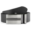 Black Auto Lock Leather Belt Black Auto Lock Leather Belt