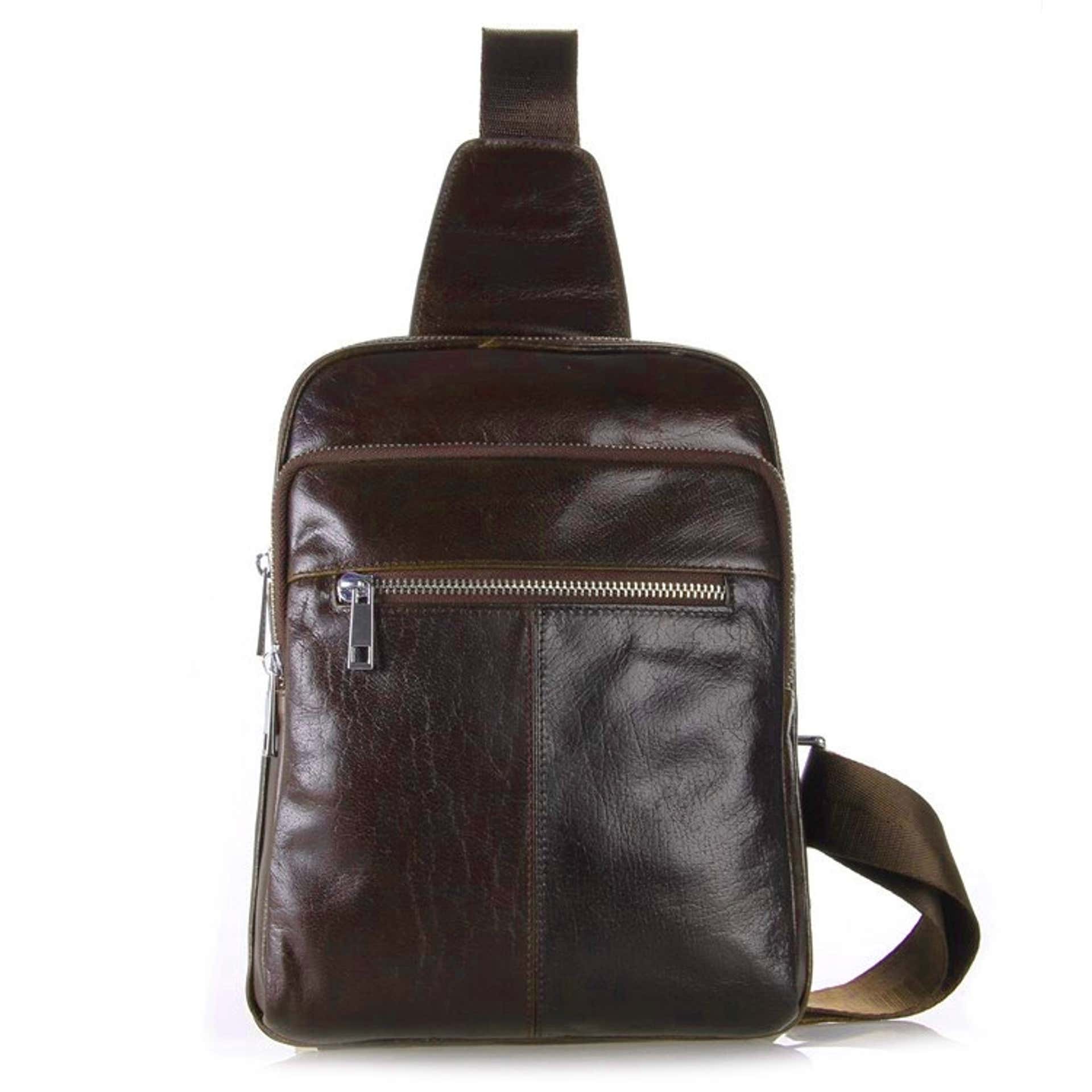 Dark Brown Manitoch Shoulder Bag | In stock! | Delton Bags