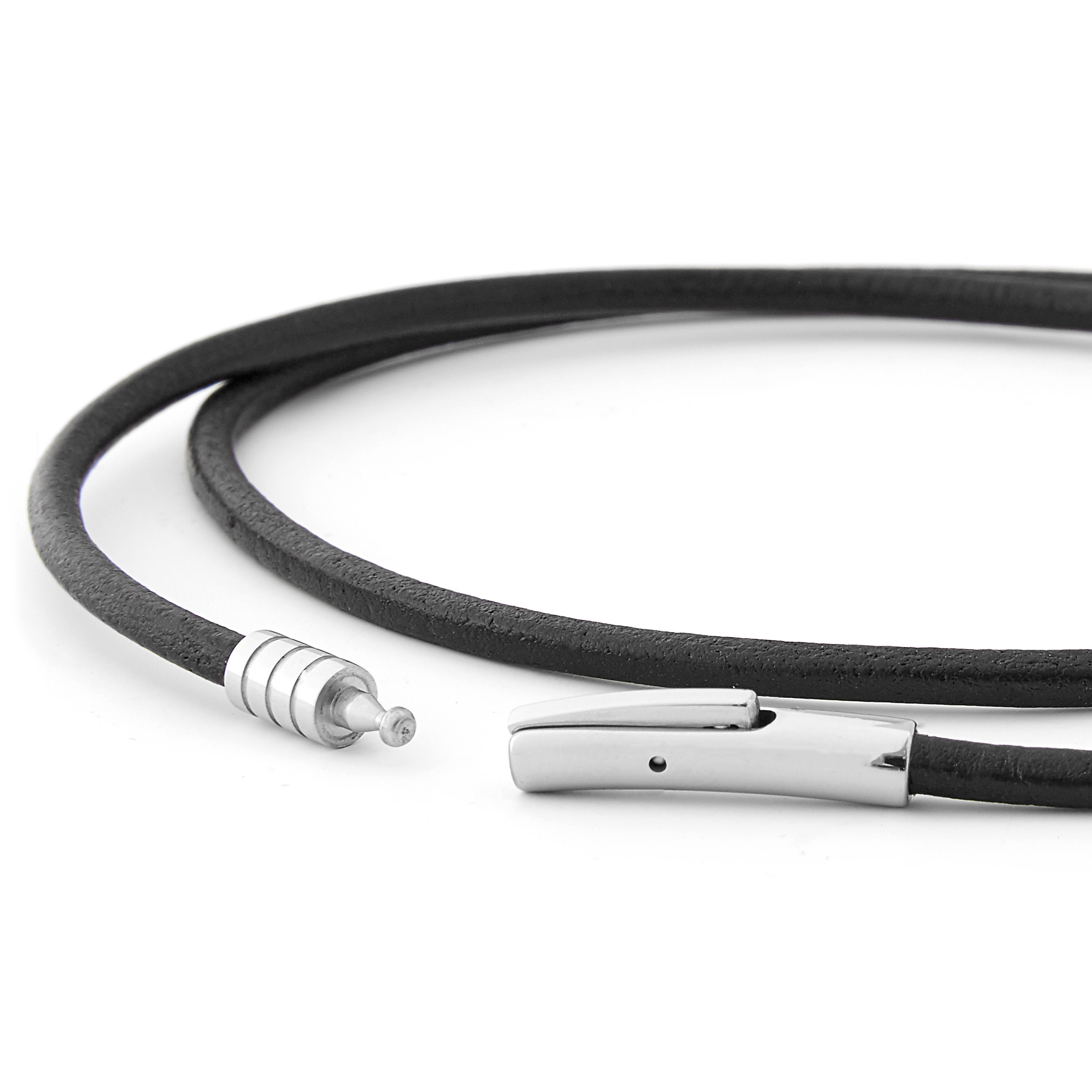 Smalle Zwarte Armband - 4