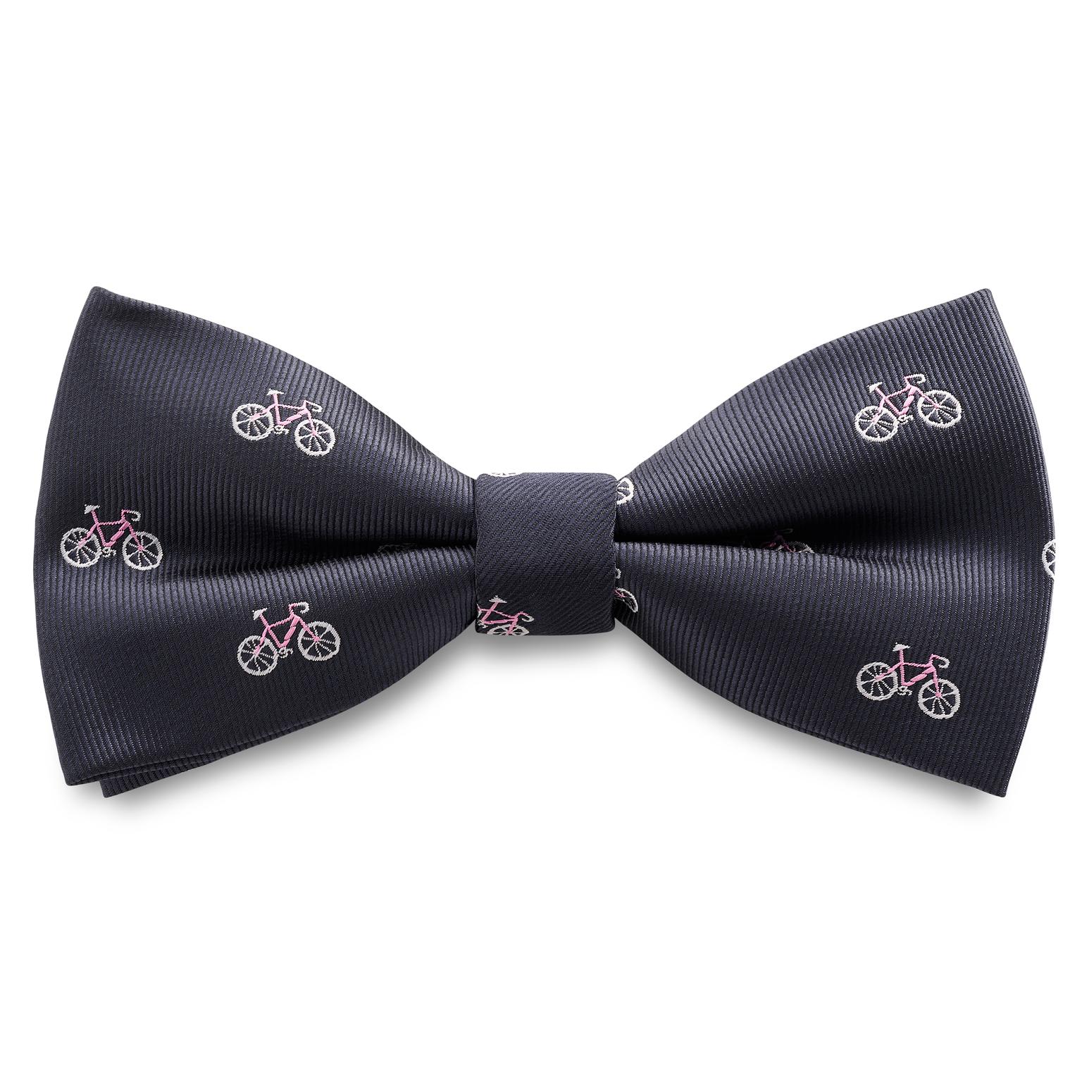 Motos | Papion pre-legat bleumarin cu biciclete Motos | Papion pre-legat bleumarin cu biciclete